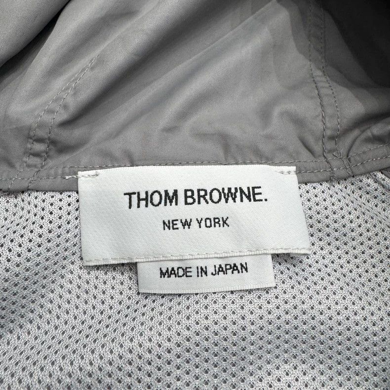 Thom Browne Thom Browne Striped windbreaker jacket 2503-Nextarrow Size US XXS / EU 40 - 3 Thumbnail