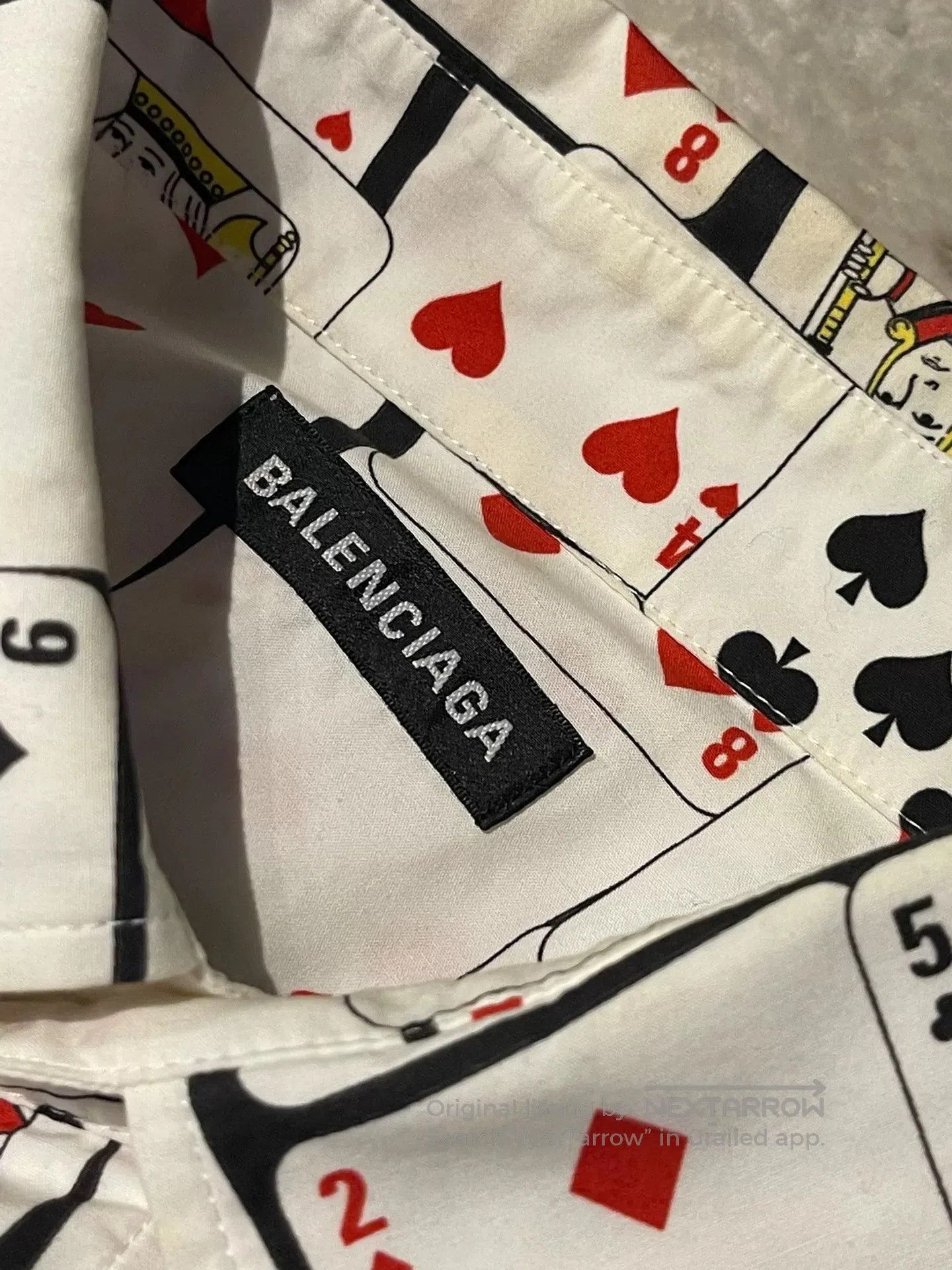 Balenciaga balenciaga playing cards short sleeve shirt. Size US M / EU 48-50 / 2 - 2 Thumbnail