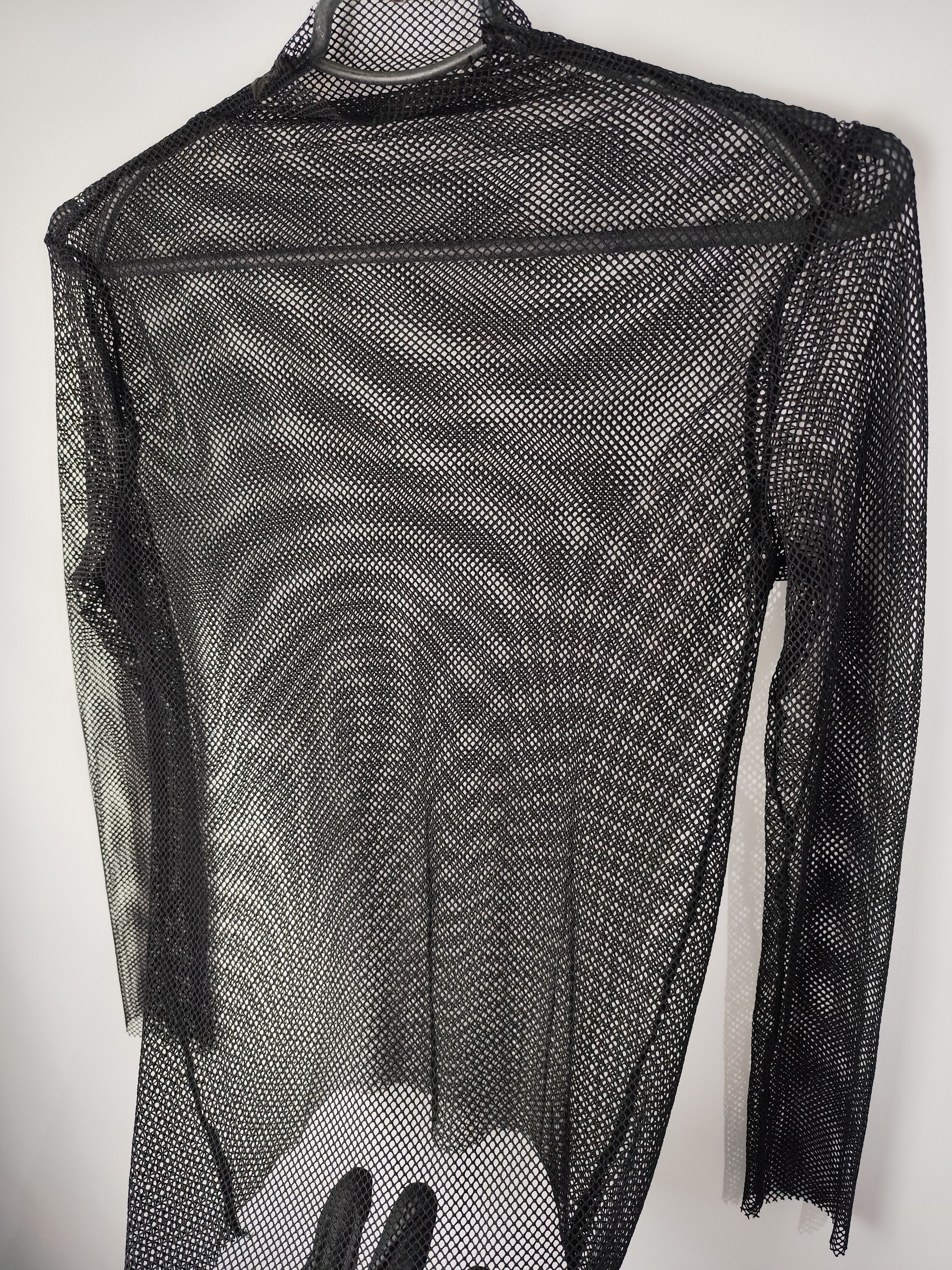 Japanese Brand Avant Garde RICK OWENS DESIGN STYLE JAPAN NET LONG SLEEVE Size S / US 4 / IT 40 - 3 Thumbnail