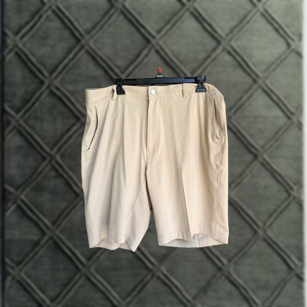 Peter Millar Peter Millar Men's Beige Chino Shorts Flat Front Pockets Casual 38 Size US 38 / EU 54 - 1 Thumbnail