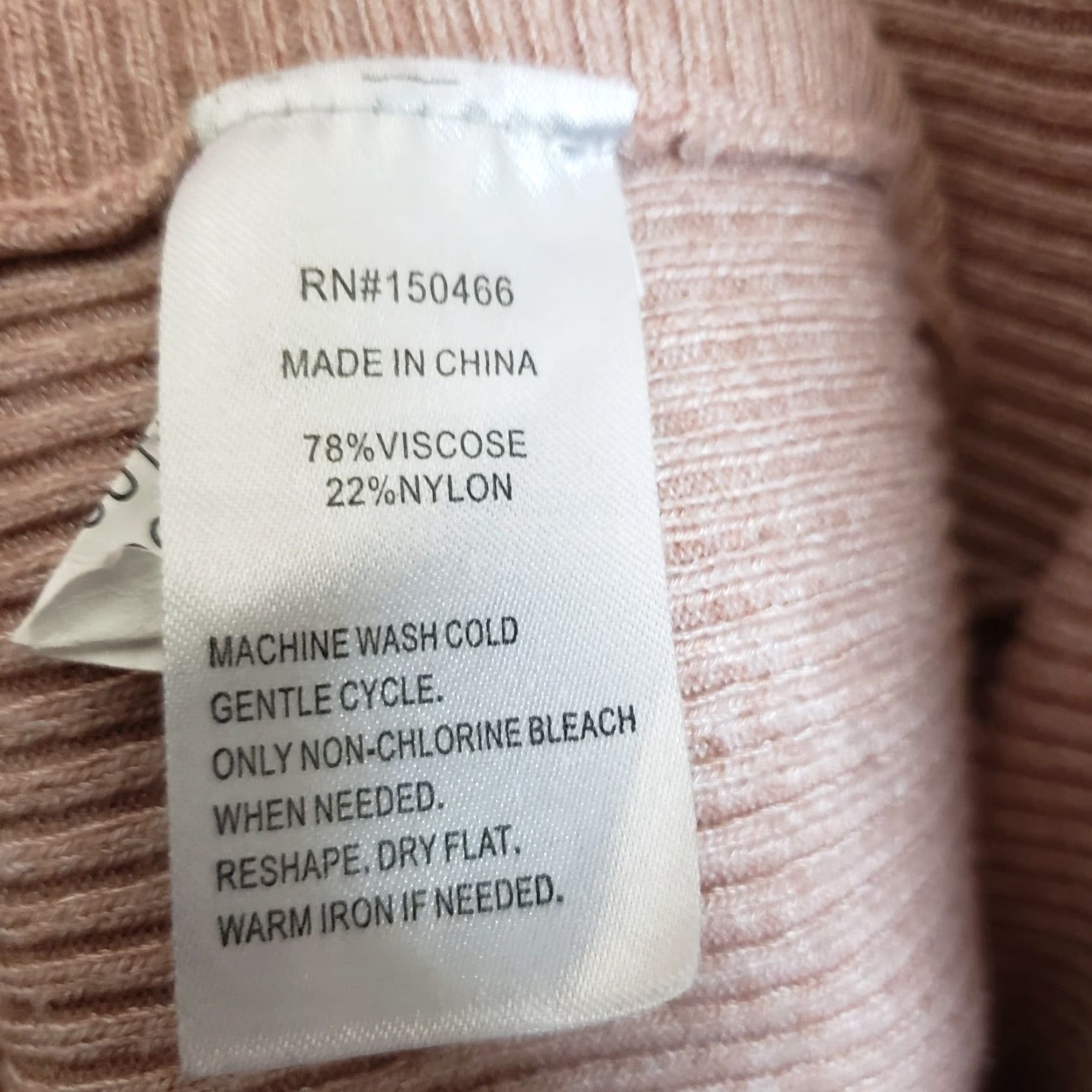 Vintage 41Hawthorn Womens Cardigan L Pink Open Front Viscose Blend Ribbed Sweater Size Large Size L / US 10 / IT 46 - 5 Thumbnail
