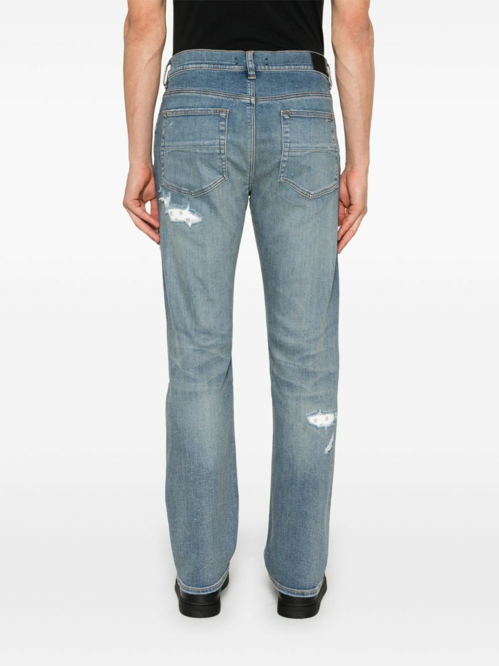 Amiri oc11z0126 Repaired Jeans in Blue Size US 30 / EU 46 - 5 Thumbnail
