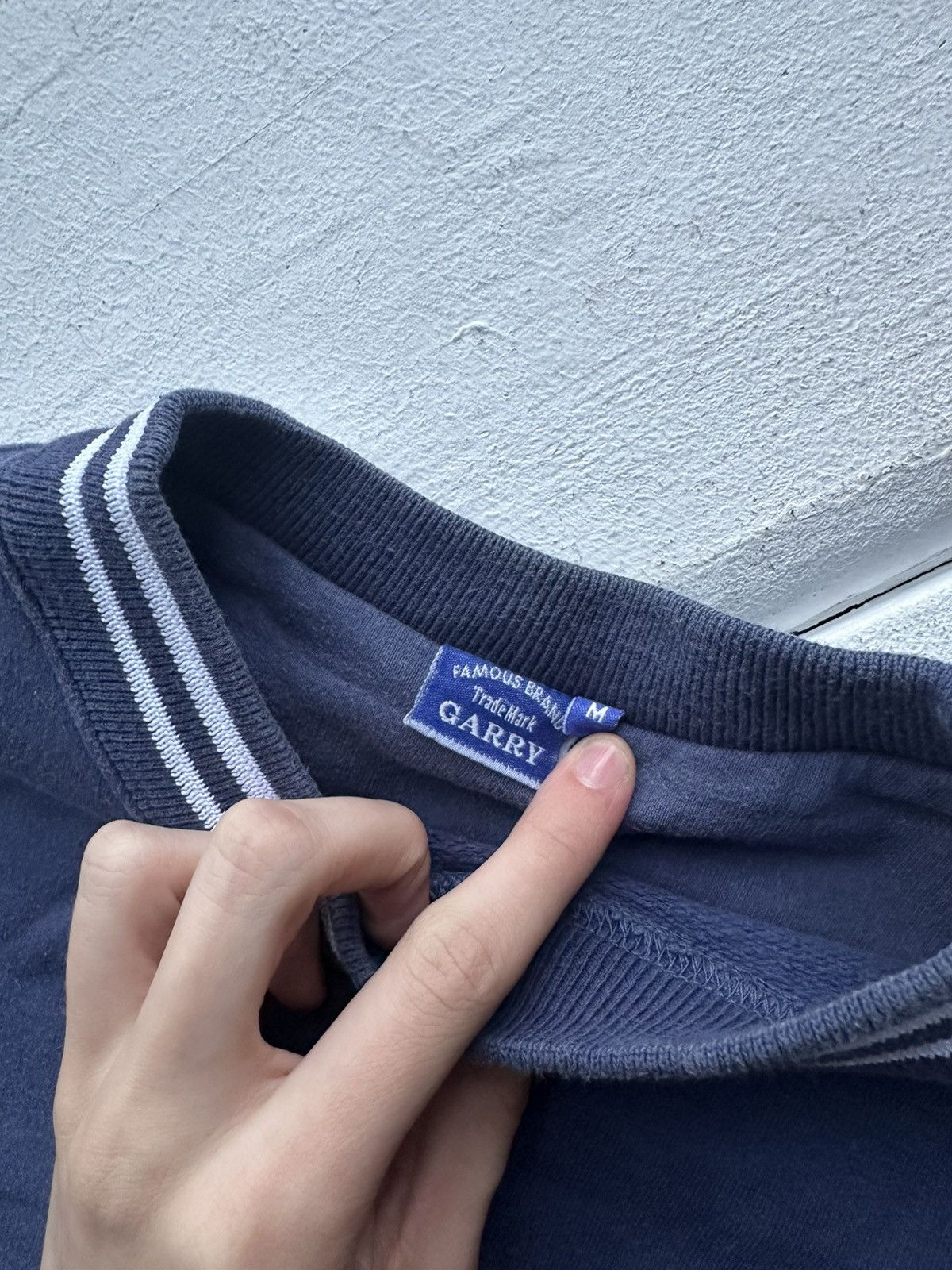 Vintage 🚨 BIG LOGO USA BLUE OVERSIZED VINTAGE SWEATSHIRT RARE Size US M / EU 48-50 / 2 - 5 Thumbnail