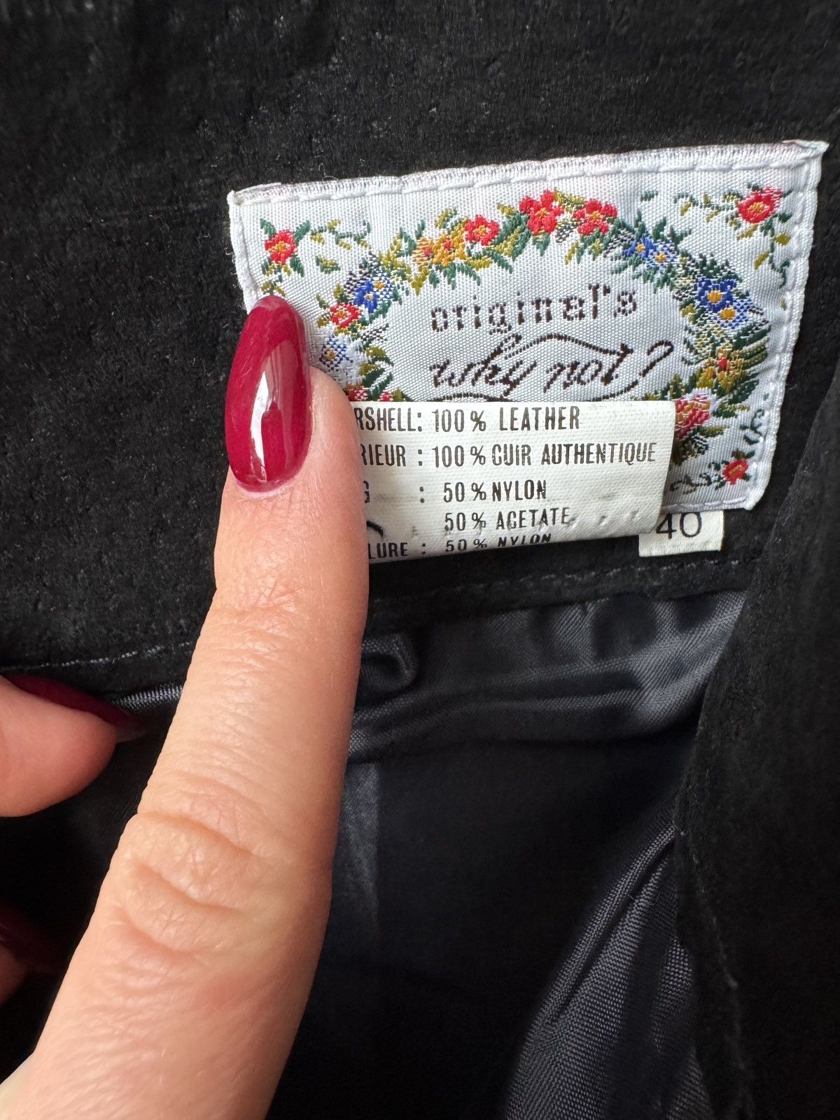 Genuine Leather × Japanese Brand × Vintage Vintage Why Not Originals Genuine Leather Shorts Size 27" / US 4 / IT 40 - 7 Thumbnail