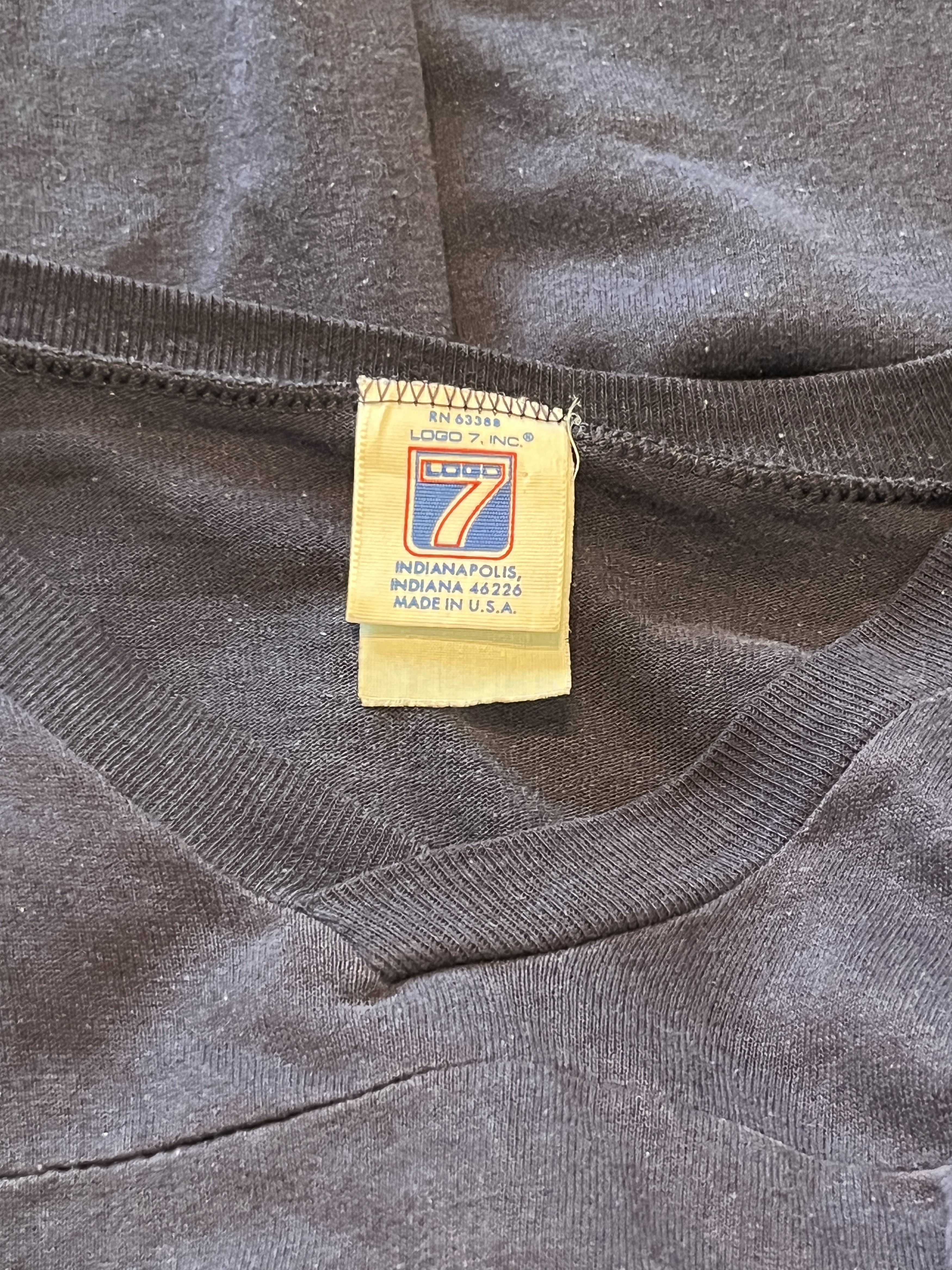 Vintage Vtg 91-93 Logo 7 Chicago Bears Jersey Tee SLEEVE PATCH XL Size US XL / EU 56 / 4 - 8 Thumbnail