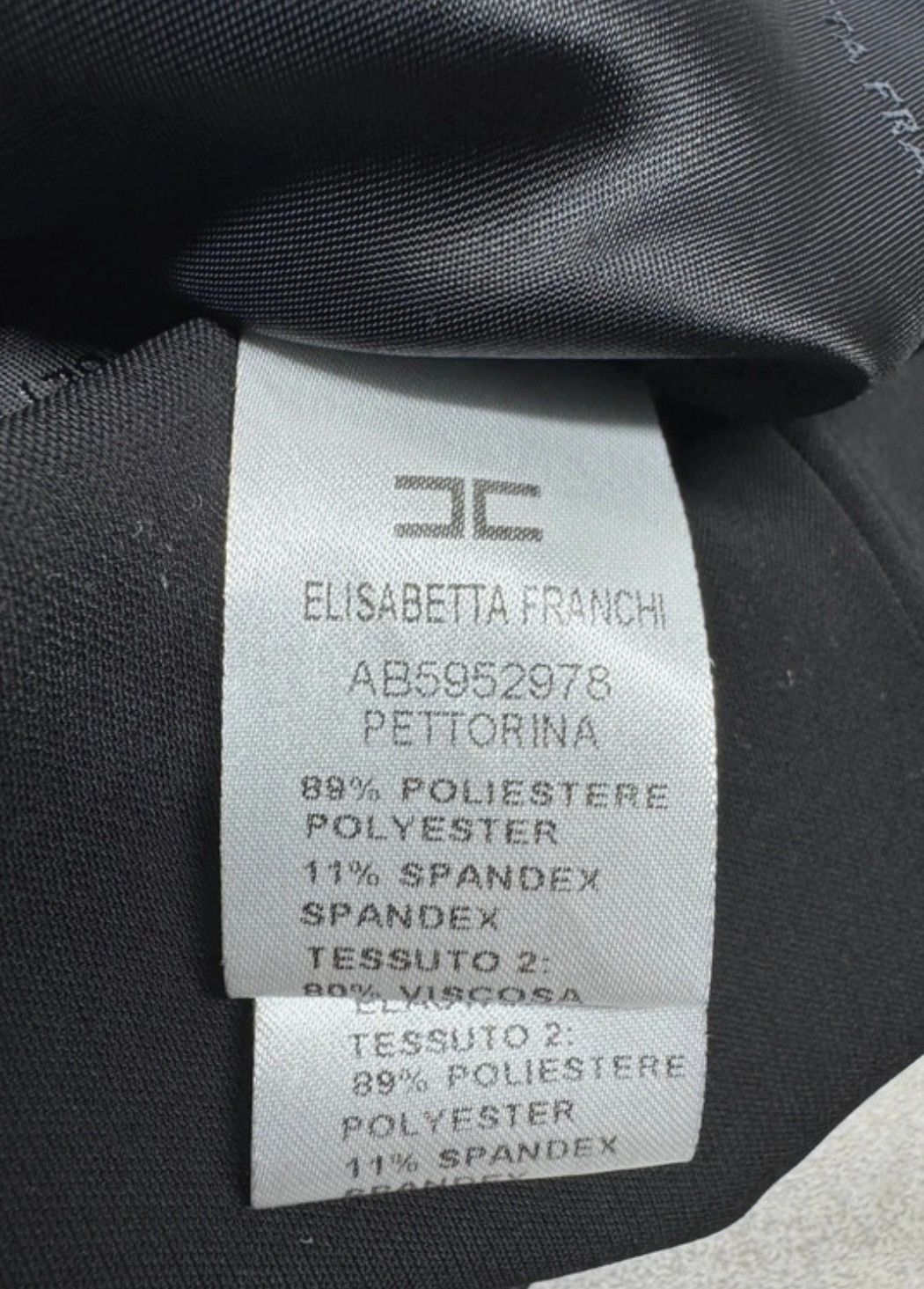 Elisabetta Franchi Elisabetta Franchi Celyn B Black Lace Corset Dress 46 XL Size XL / US 12-14 / IT 48-50 - 4 Thumbnail