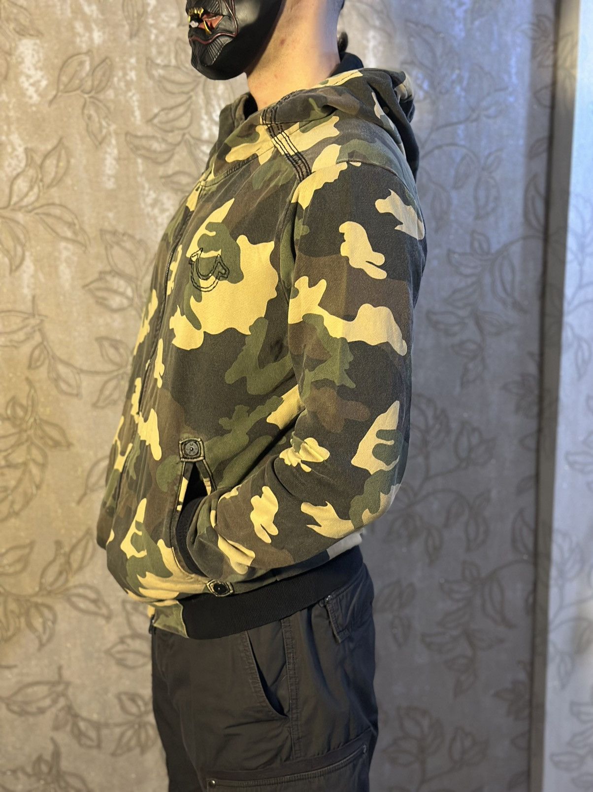 True Religion TRUE RELIGION CAMO ZIP HOODIE Size US M / EU 48-50 / 2 - 9 Thumbnail