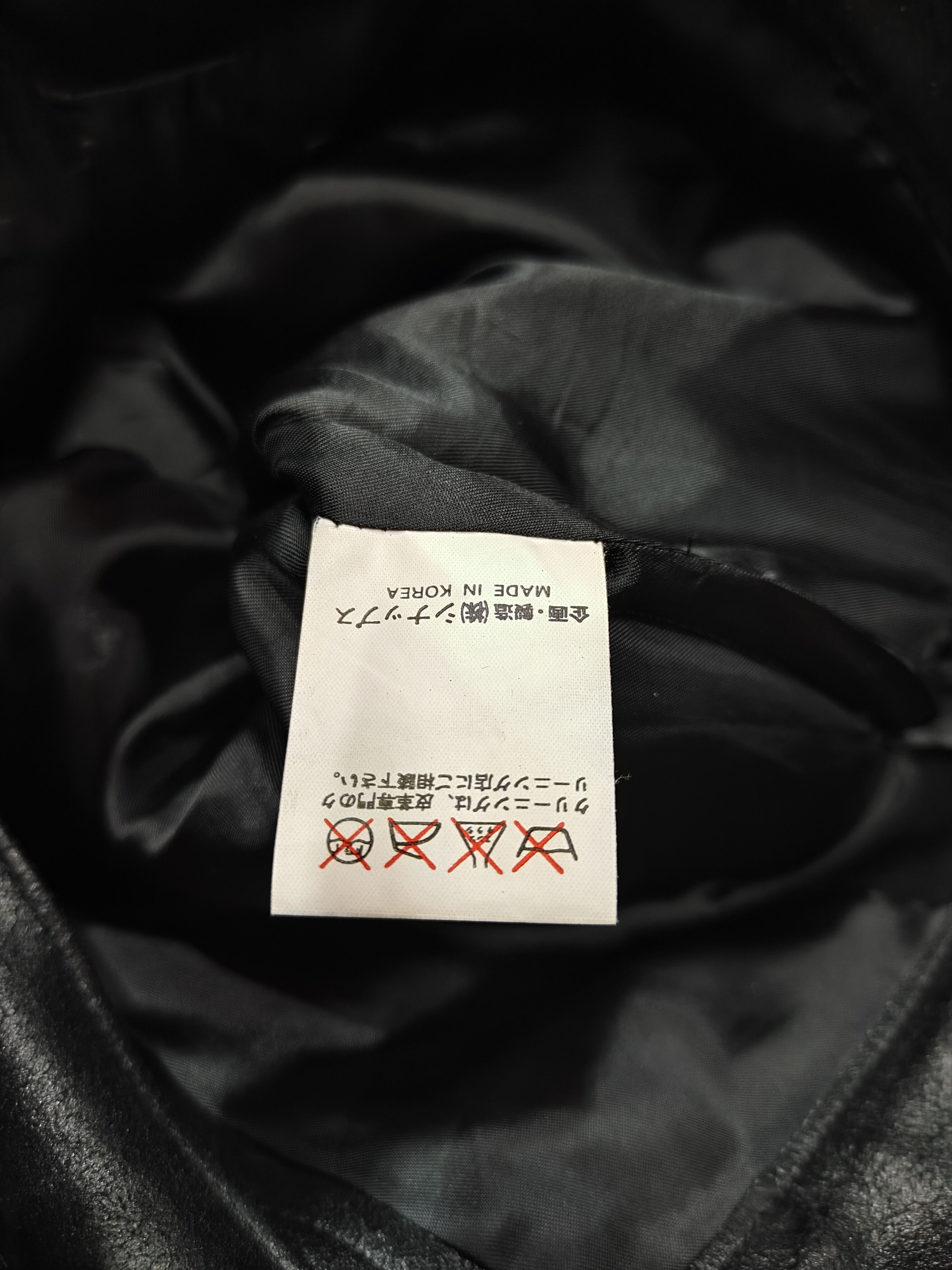 Japanese Brand SICK🇯🇵Vtg Synaps🇯🇵 Cowhide Leather Pants Size US 30 / EU 46 - 7 Thumbnail
