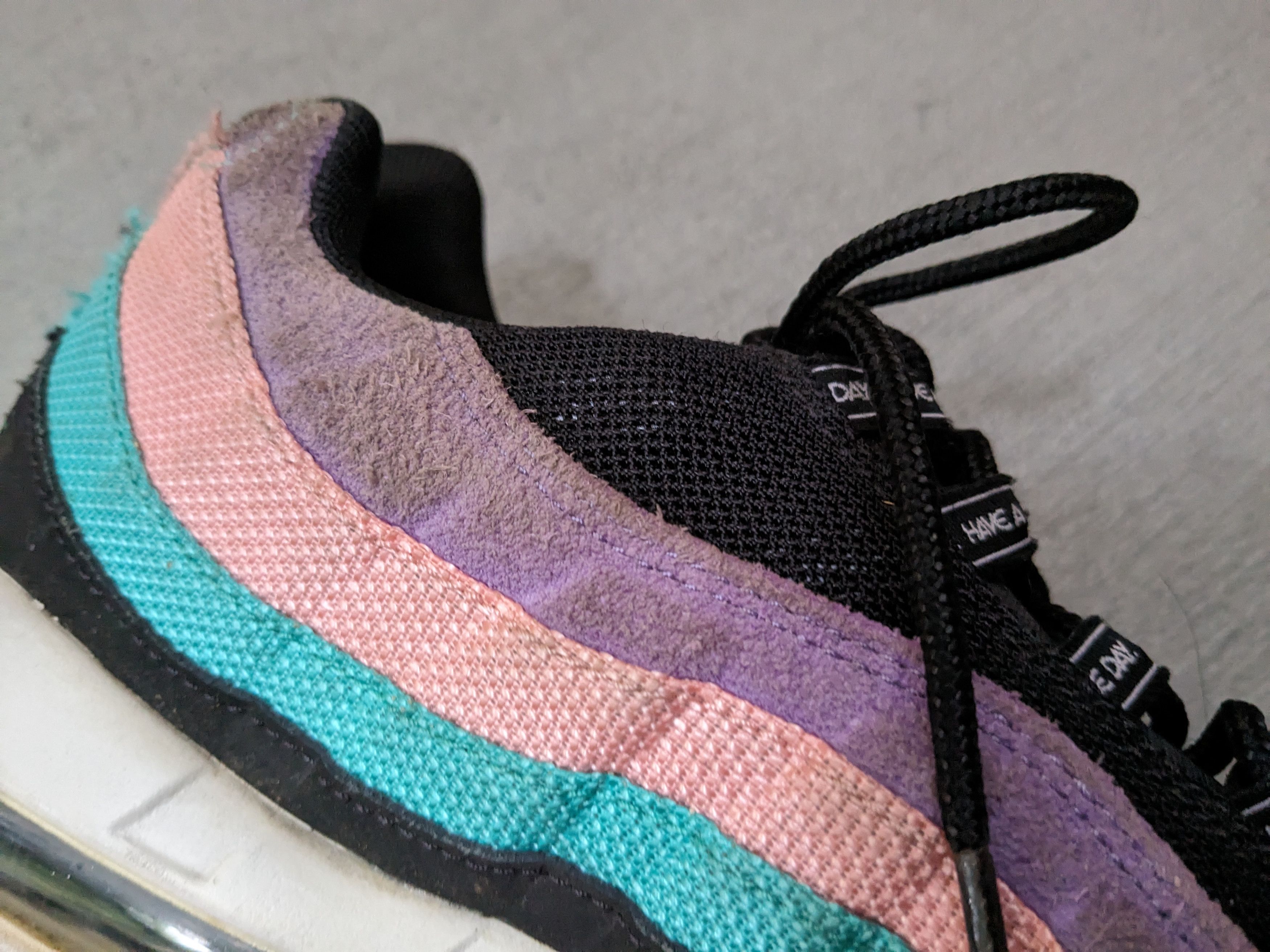 Nike Nike Air Max 95 Have a Nike Day Size 11.5 Suede BQ9131-001 Size US 11.5 / EU 44-45 - 9 Thumbnail