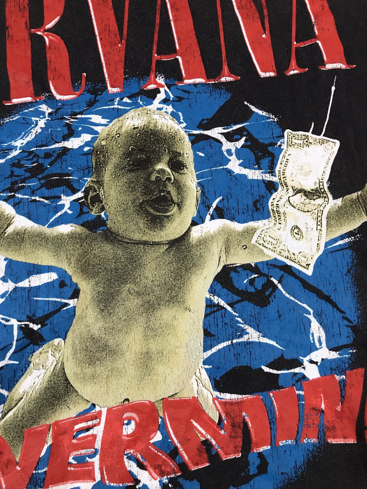 Band Tees Vintage Nirvana Nevermind Bootleg tee rare Size US M / EU 48-50 / 2 - 3 Thumbnail