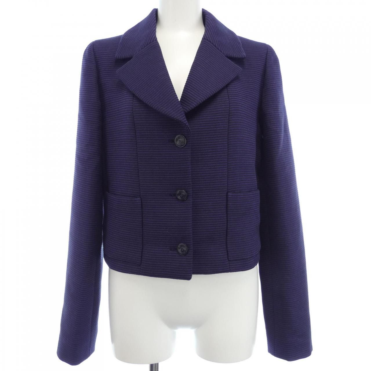 Chanel Chanel Chanel P17331V09775 01P Jacket Cotton Outerwear P17331V09775 01P DUTY FREE for USA Size ONE SIZE - 1 Thumbnail