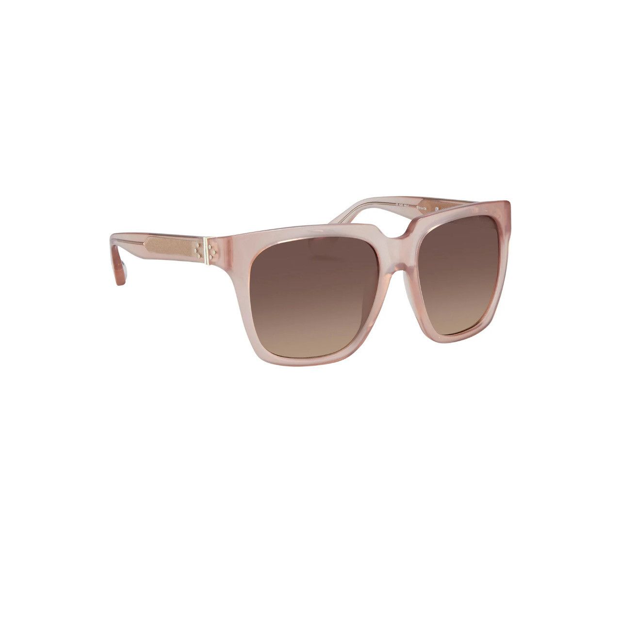 Ann Demeulemeester Ann Demeulemeester Sunglasses Oversized Blush Pink and Brown Size ONE SIZE - 2 Thumbnail