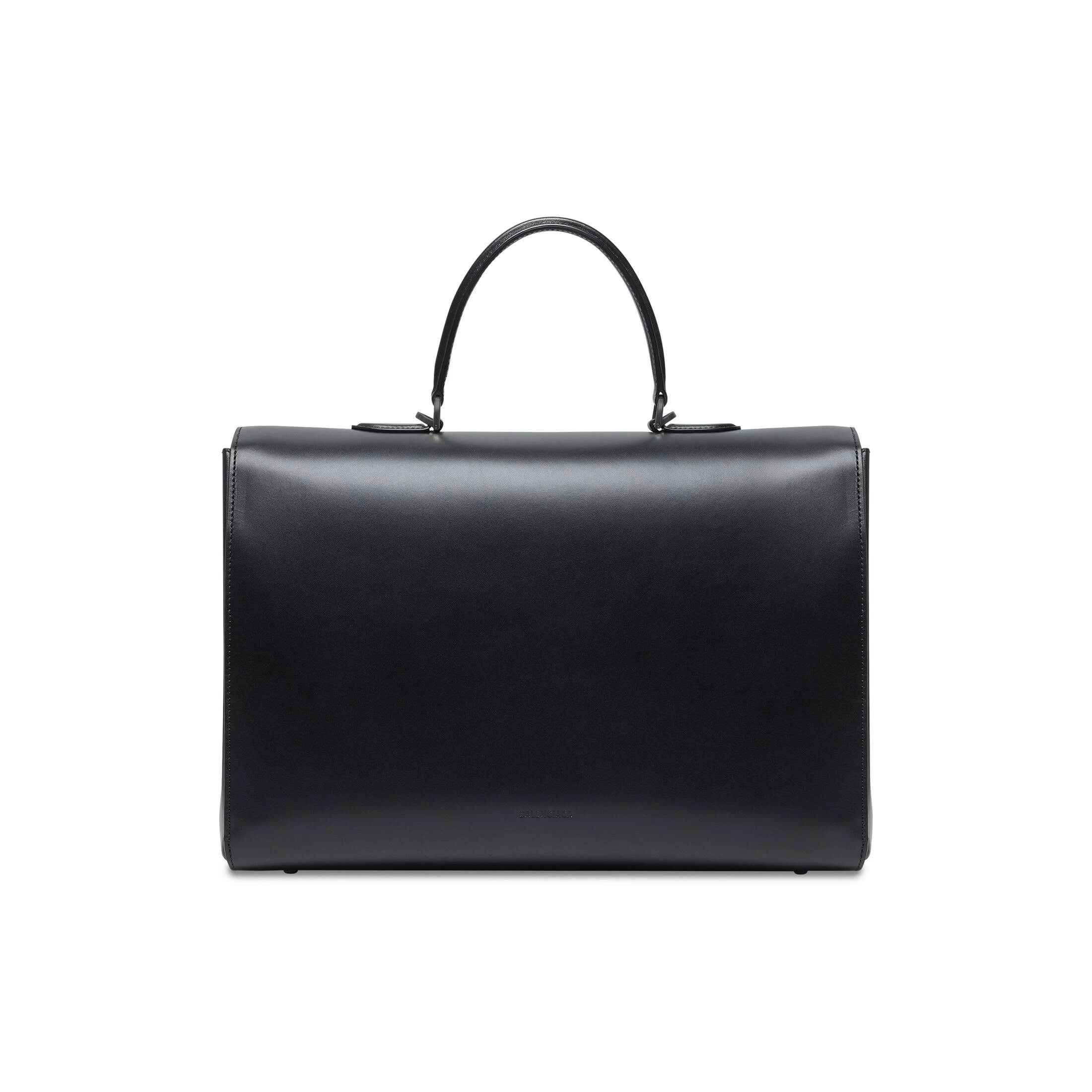 Balenciaga o1mt1gz1024 Size: OS / Money Large Handbag in Black Size ONE SIZE - 2 Thumbnail