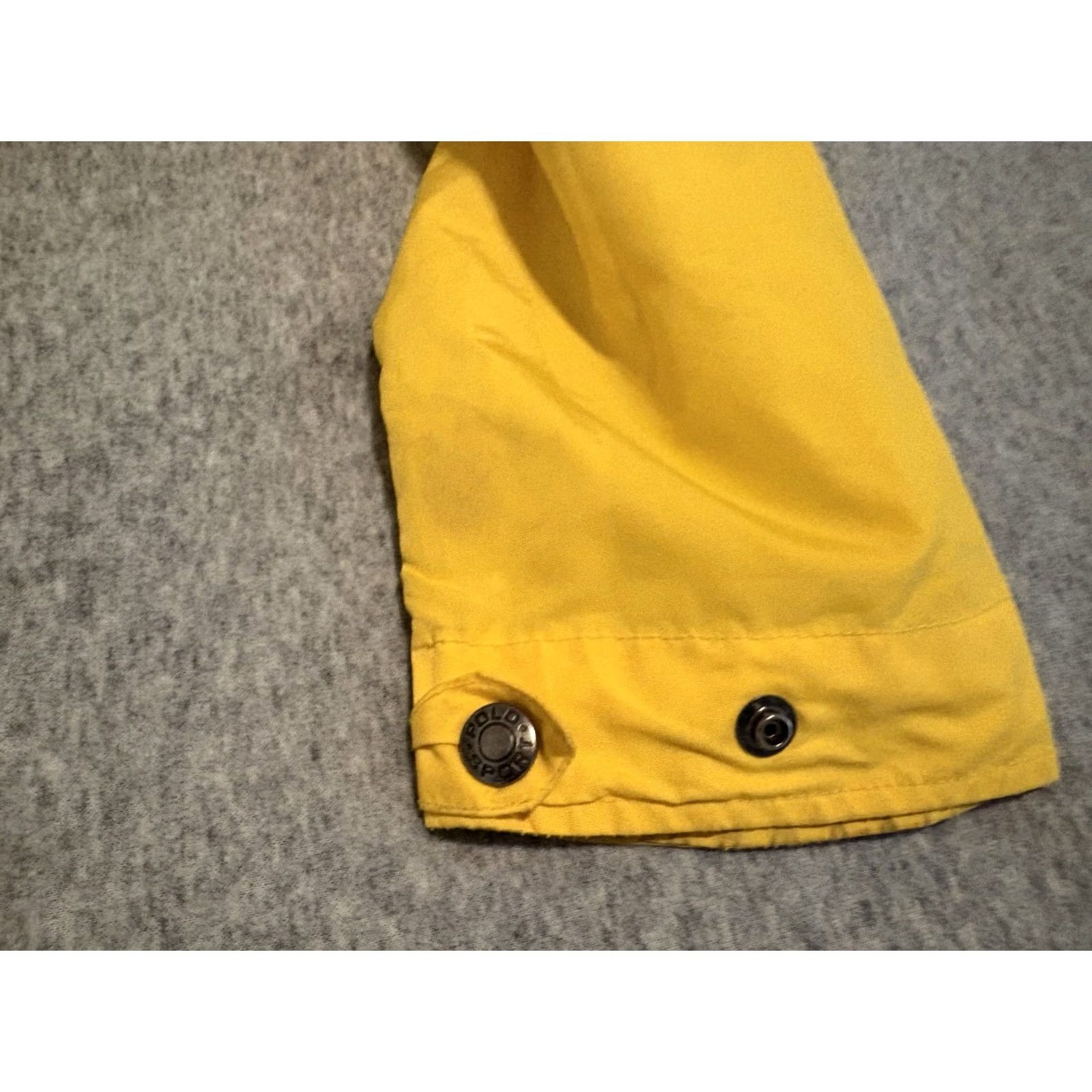 Ralph Lauren VINTAGE Ralph Lauren Polo Sport Windbreaker Jacket Yellow USA USA Ralph Lauren Small Men S Jacket Long Polyester Solid Windbreaker Mens Yellow Small Size US S / EU 44-46 / 1 - 5 Thumbnail