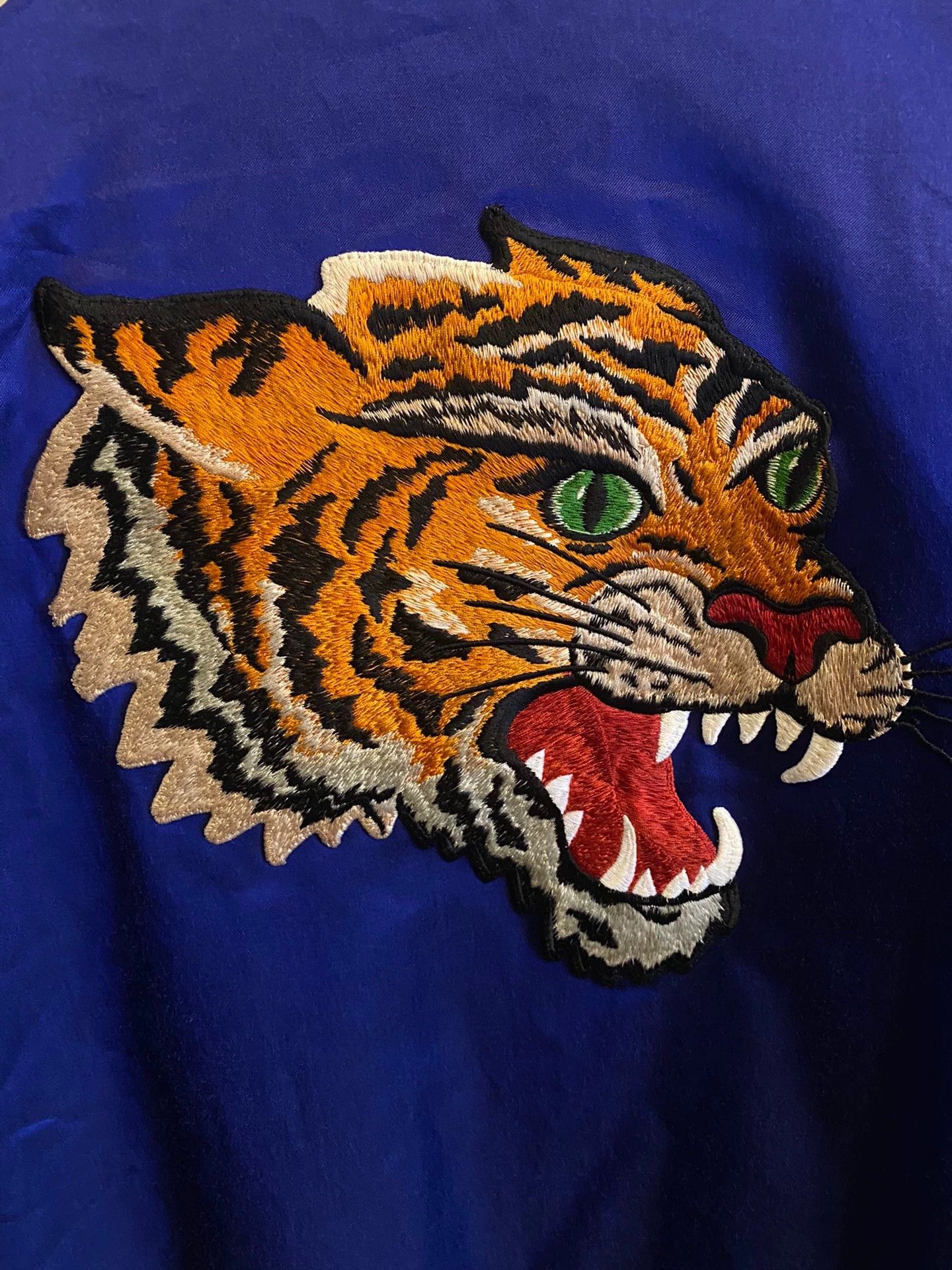 Gucci Gucci Double-Sided Tiger & Monster Embroidered Jacket 46/48 Size US S / EU 44-46 / 1 - 4 Thumbnail