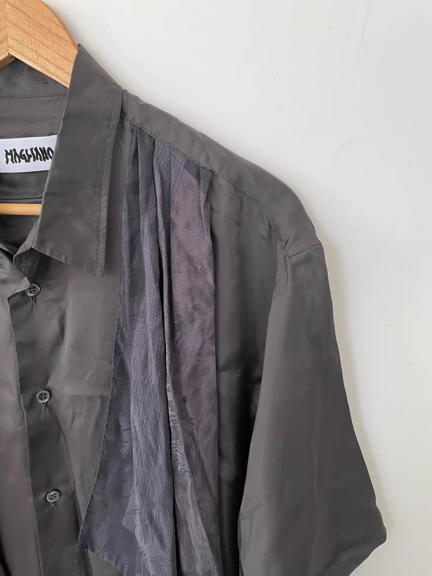 Magliano Magliano 24SS Scarf Panel Short-Sleeve Shirt Ｑ21 Size US S / EU 44-46 / 1 - 4 Thumbnail