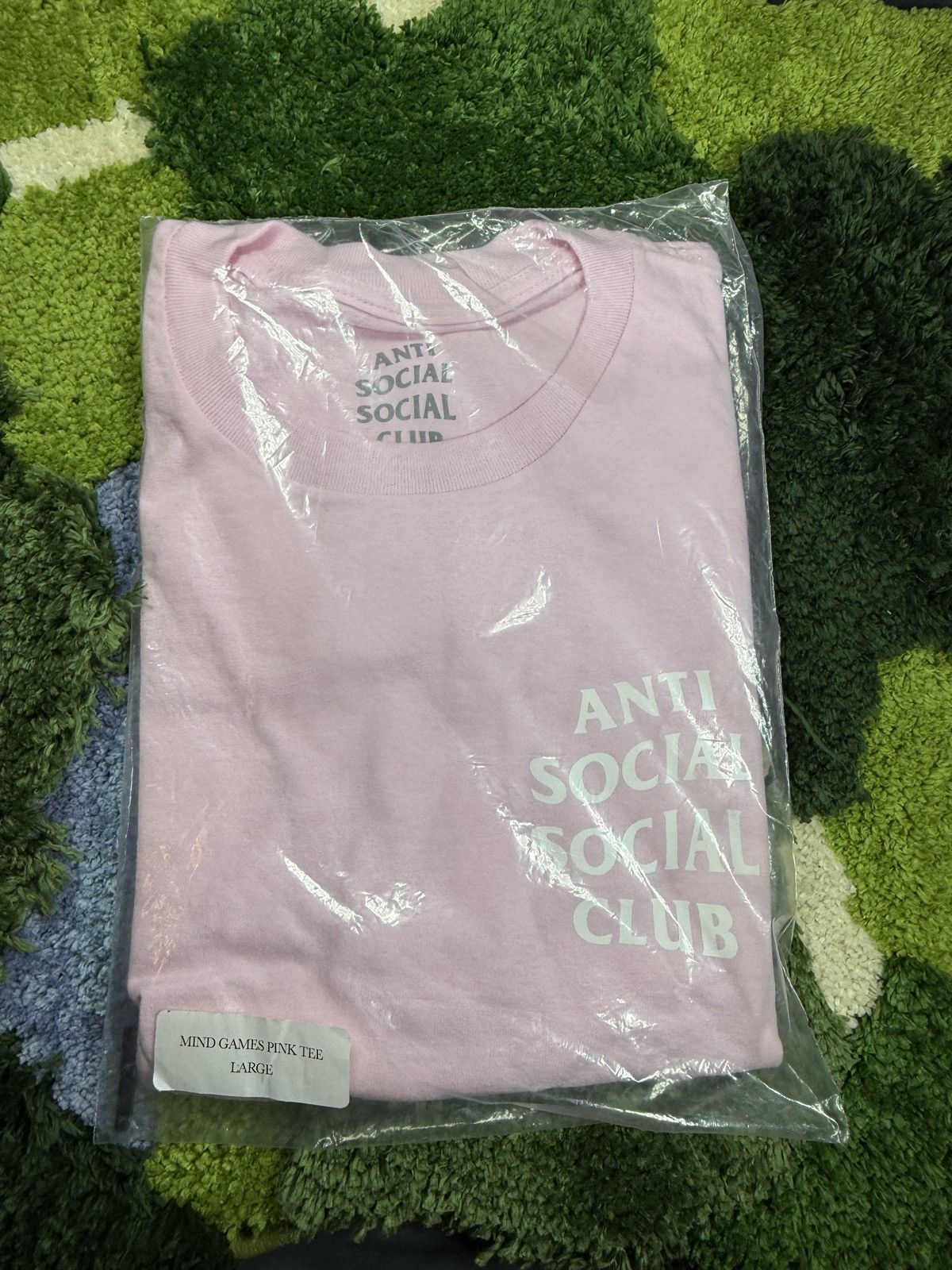 Anti Social Social Club Small Pink Mind Games Anti Social Social Club Size US L / EU 52-54 / 3 - 1 Thumbnail
