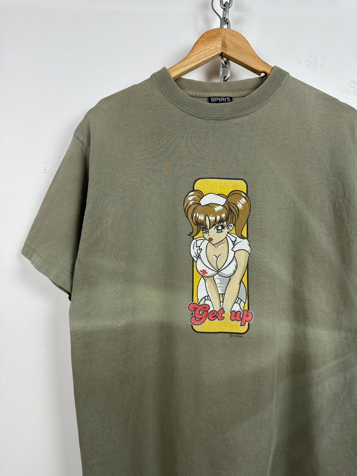 Girl Skateboards Vintage Spirit Get Up Hook Ups Nurse Girl Skateboard T-Shirt Size US L / EU 52-54 / 3 - 5 Thumbnail
