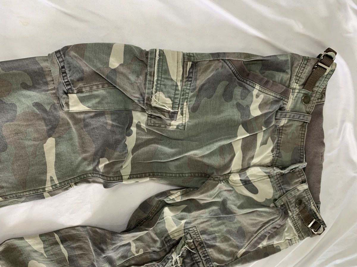 Le Grande Bleu (L.G.B.) Flare bell bottom goa style camo japanese brand Size US 28 / EU 44 - 5 Thumbnail