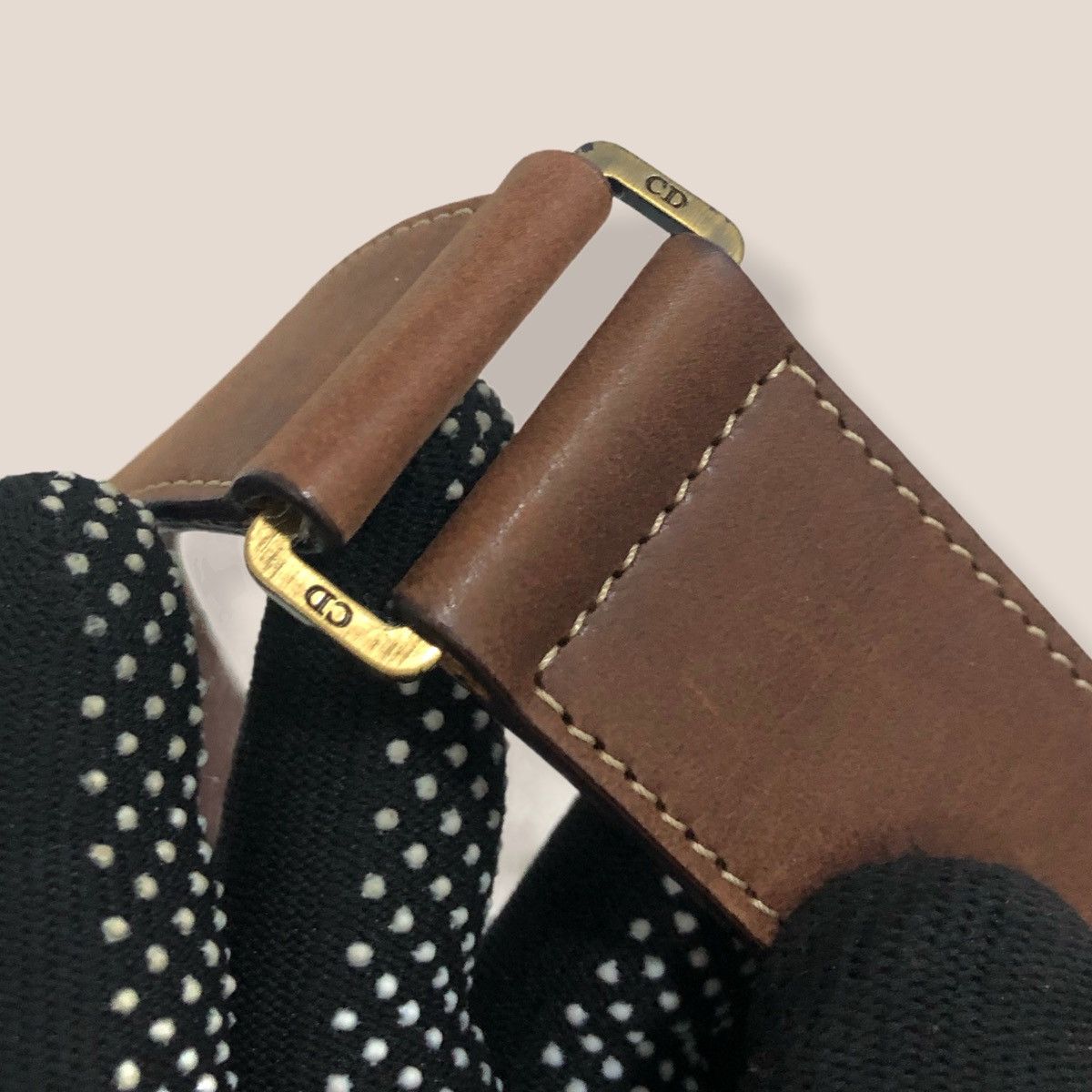 Dior ‼️LASTDROP‼️ CHRISTIAN DIOR TROTTER SADDLE WAIST BAG RARE ITEM Size ONE SIZE - 7 Thumbnail