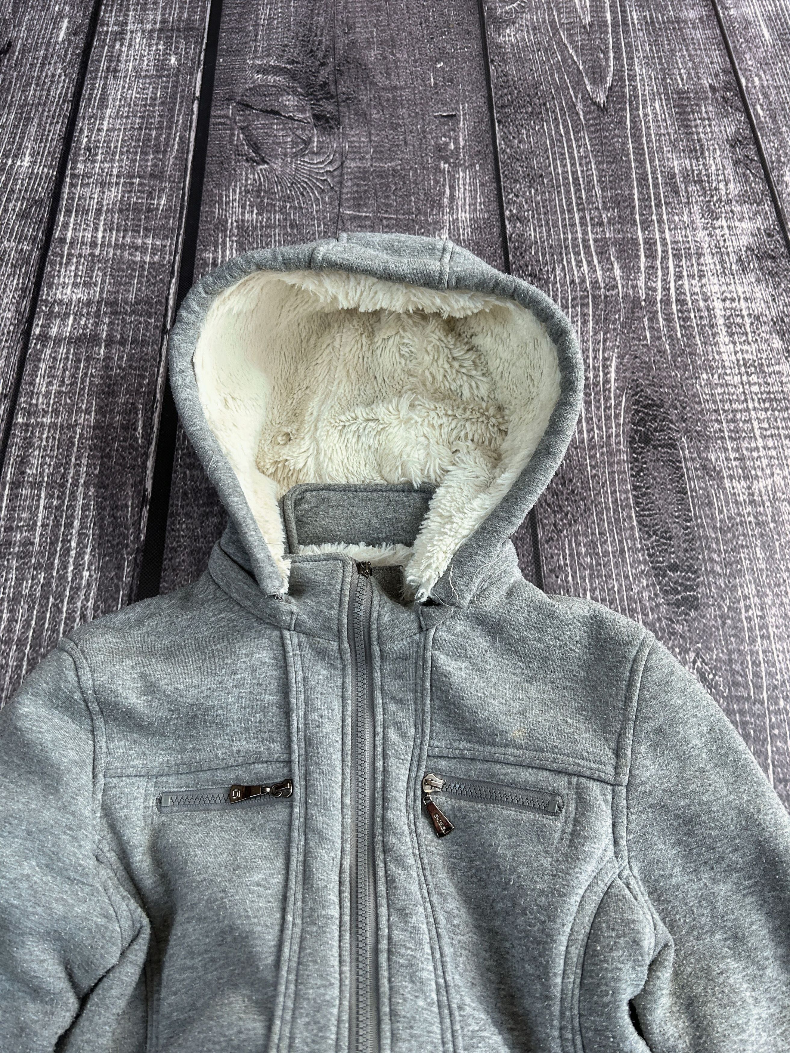 Vintage Avant Garde If Six Was Nine Y2K Vintage Fur Y2K Hoodie 90s Size US S / EU 44-46 / 1 - 3 Thumbnail