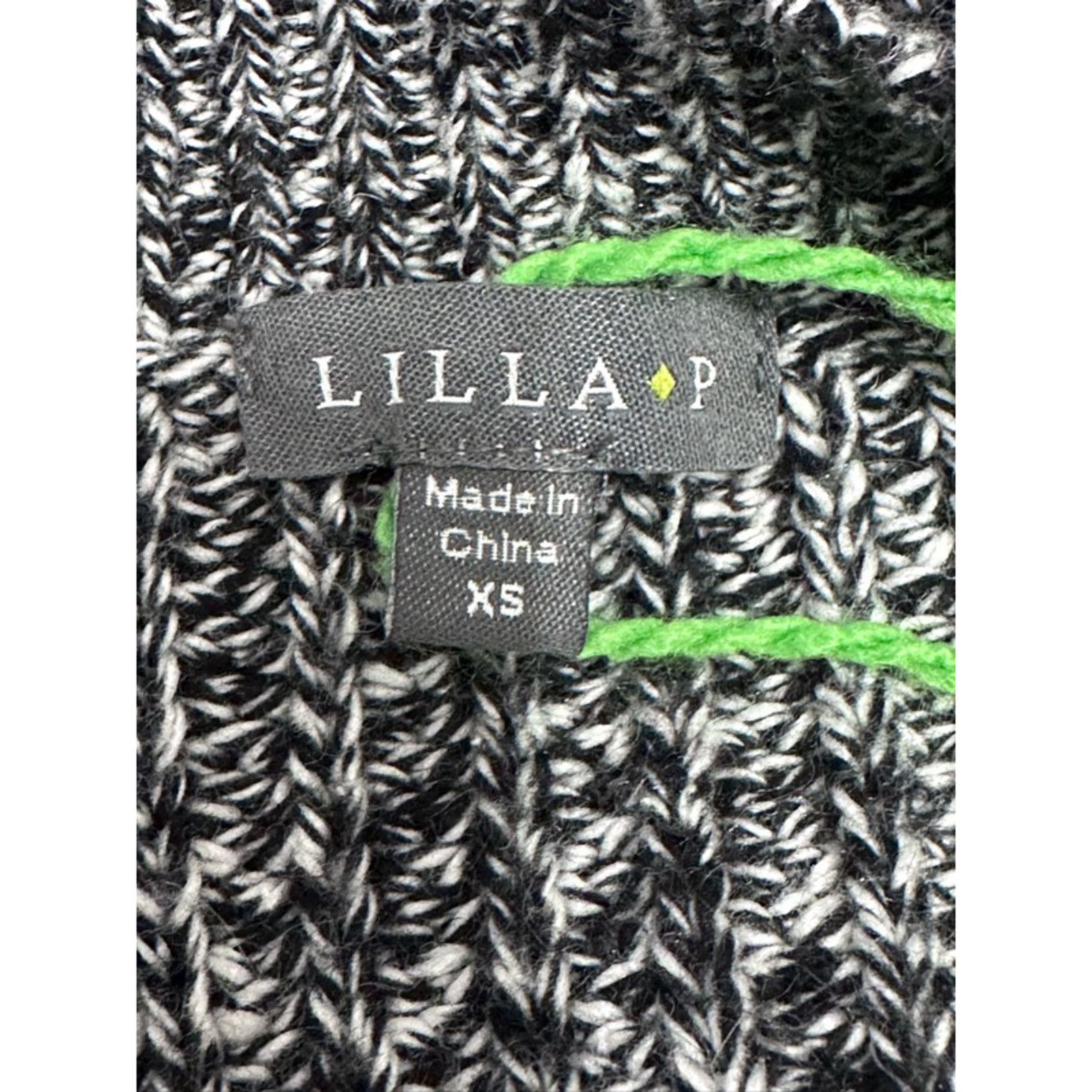 Other Lilla P Pullover Sweater 3/4 Sleeve Heathered Gray Womens XS Size XS / US 0-2 / IT 36-38 - 7 Thumbnail