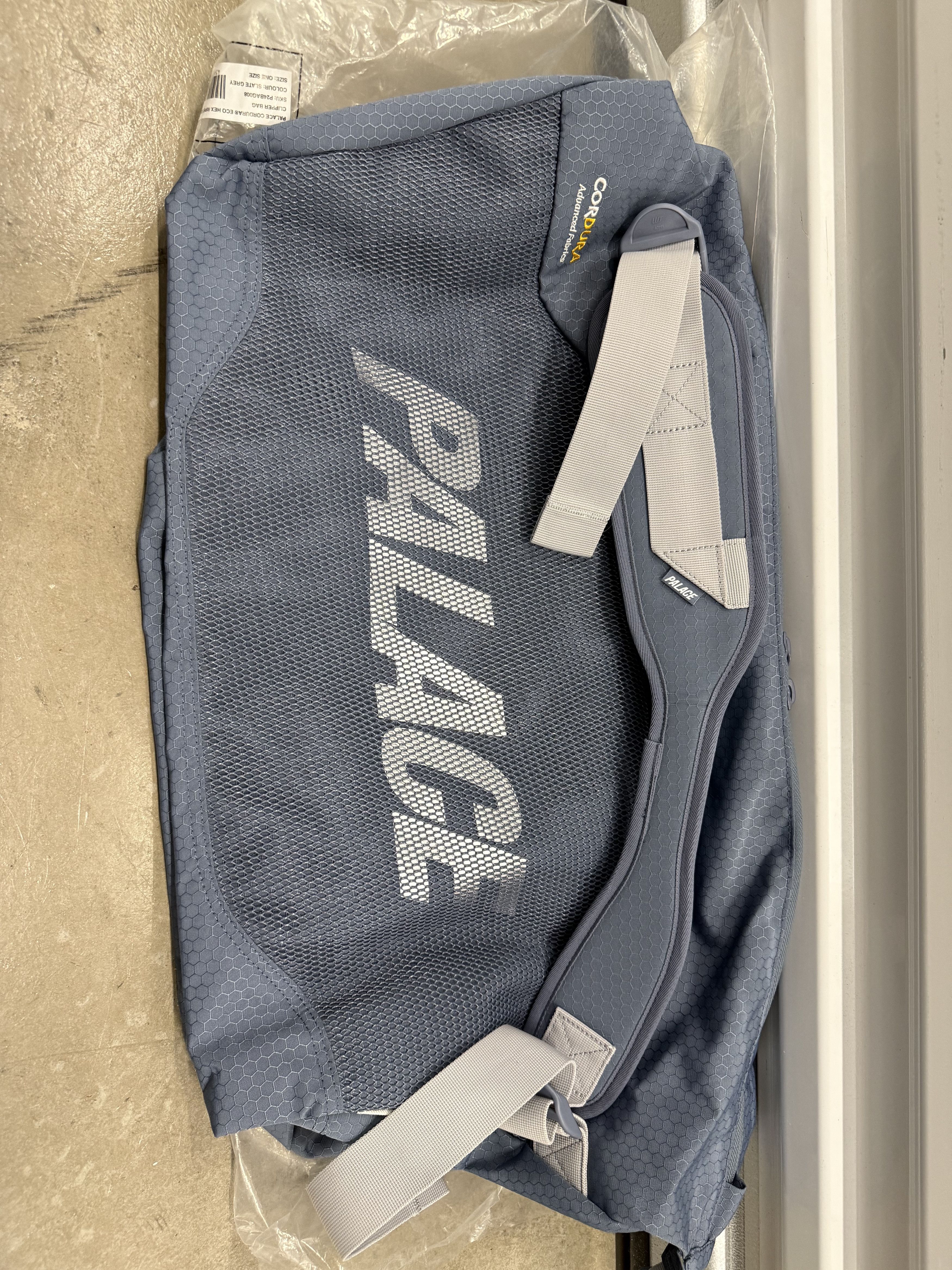 Palace cordura eco hex ripstop clipper bag slate grey Size ONE SIZE - 2 Thumbnail