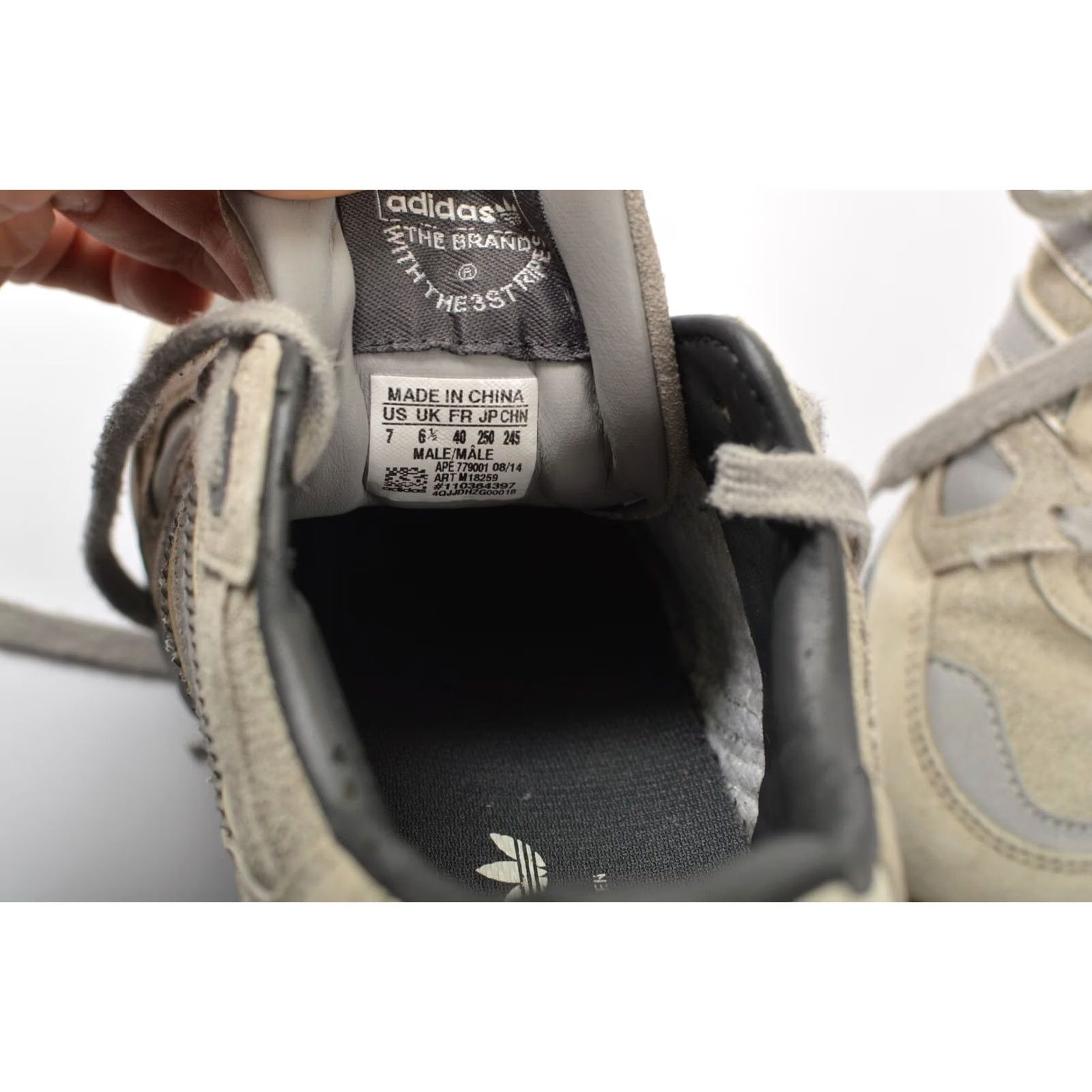 Adidas Adidas ZX 750 Solid Grey M18259 Sneakers Trainers Mens US 7 40 Football Gym Shoes Trainers Grey Solid ZX750 Size US 7 / EU 40 - 8 Thumbnail