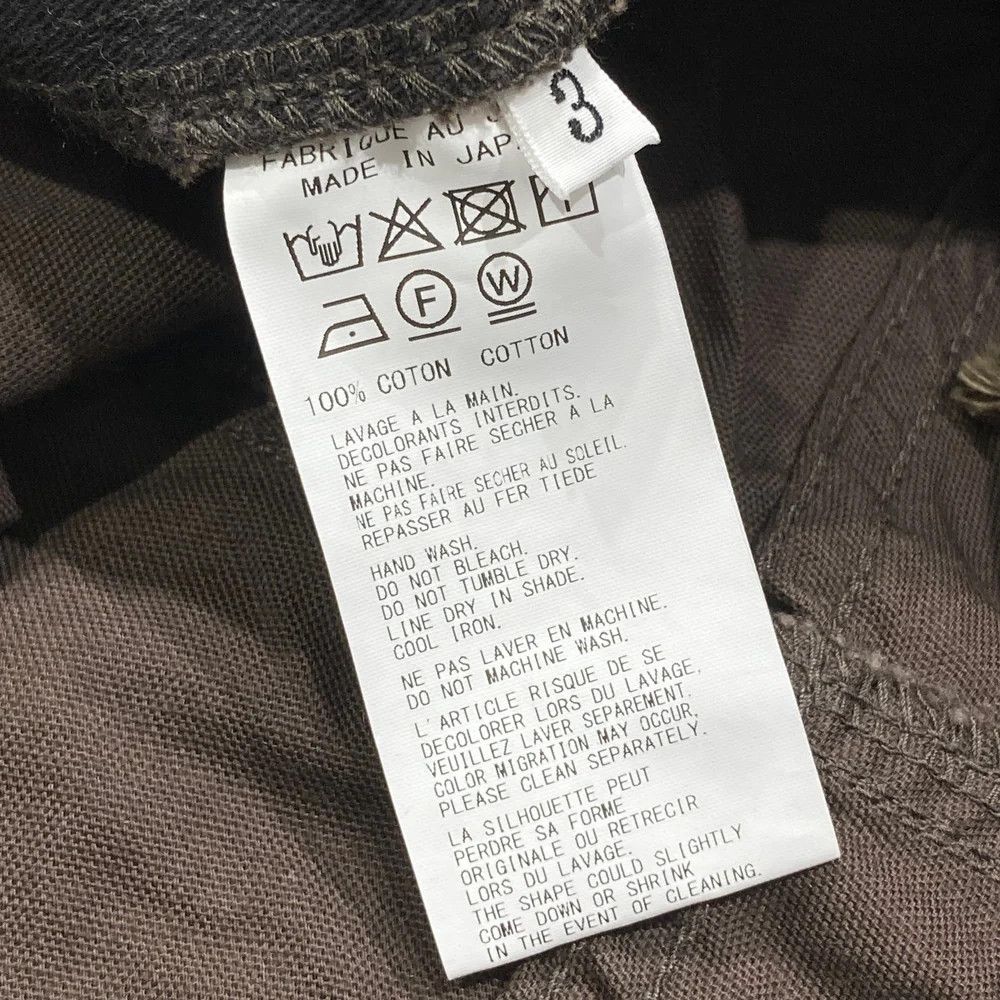 Yohji Yamamoto BLACK Scandal Yohji Yamamoto/ 25SSOXFORD NO-TUCK WORK PANTS Size US 35 - 6 Thumbnail