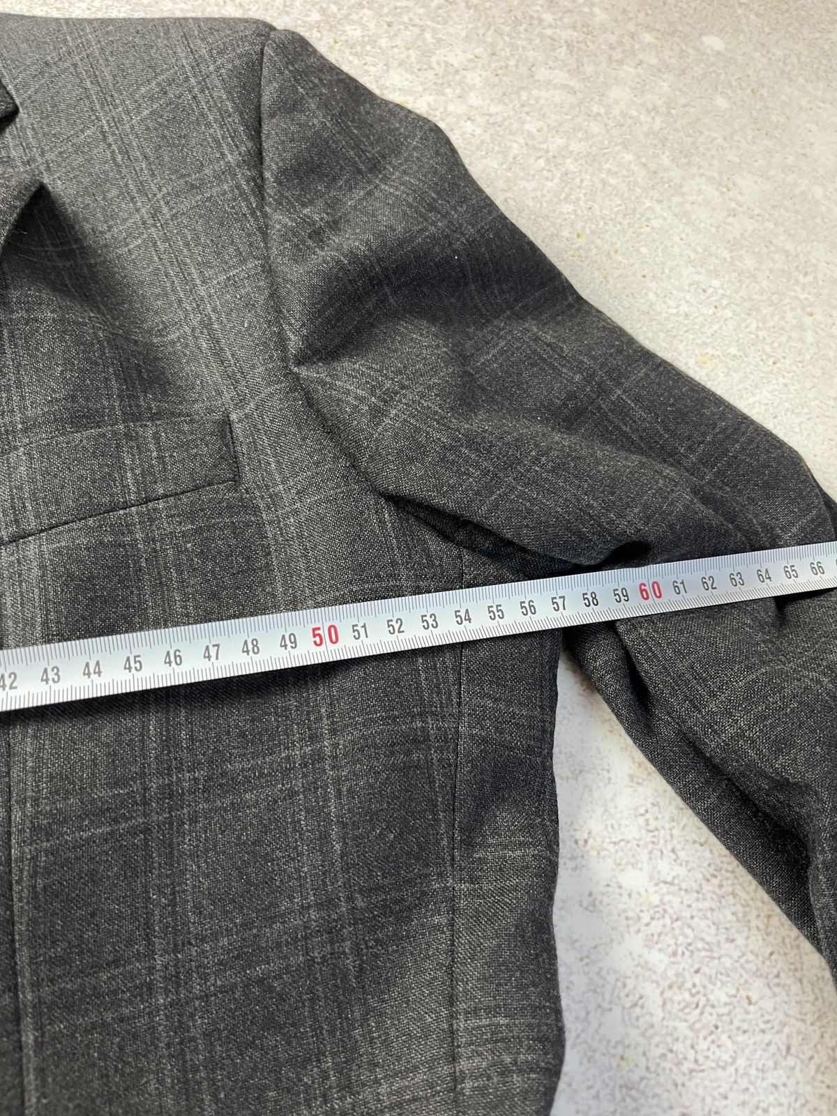 Hackett HACKETT Wool Blazer MW812264 BRUSHED MULTED CHECK Rare Size 42L - 11 Thumbnail