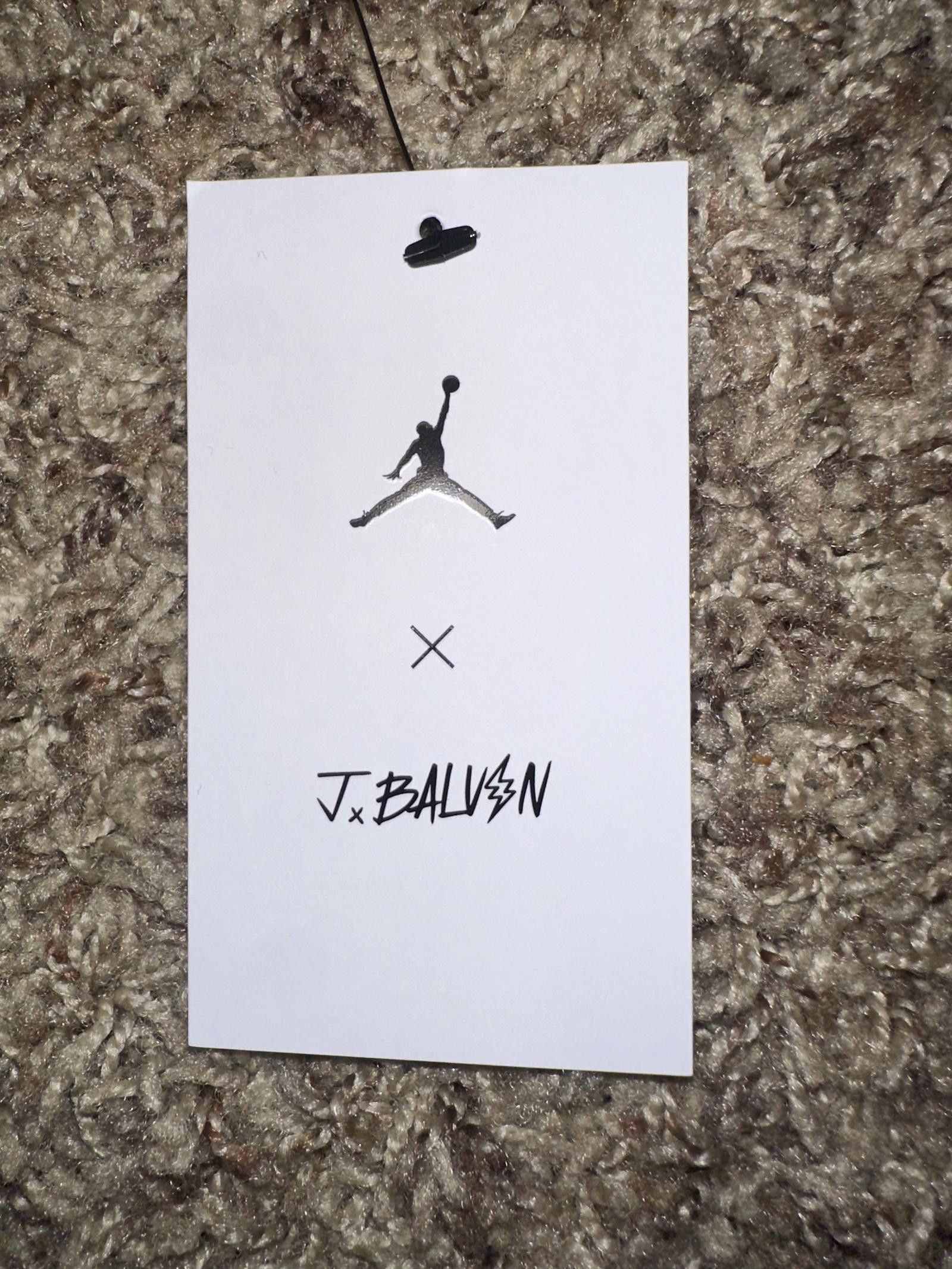 Jordan Brand Air Jordan Men's J Balvin Graphic Black T-Shirt Size US L / EU 52-54 / 3 - 10 Thumbnail