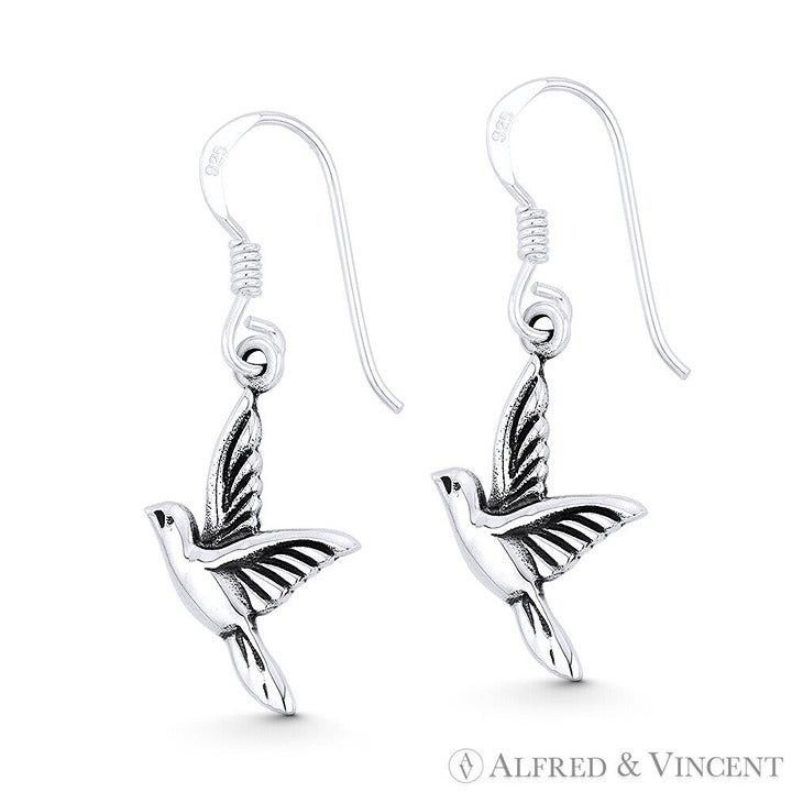 Other Flying Hummingbird Spirit Animal Charm Earrings Size ONE SIZE - 1 Preview