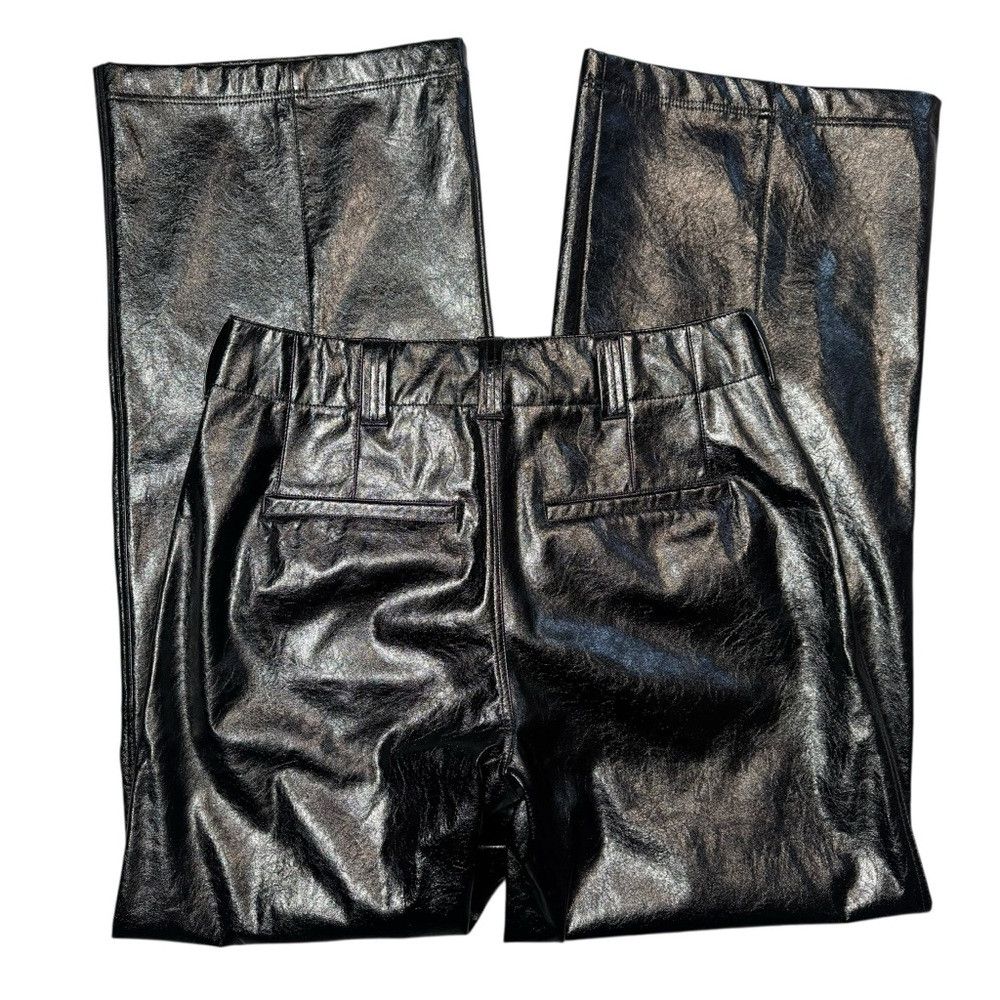 Free People New Free People Star-Crossed Lovers Vegan Straight-Leg Pant Size 30" / US 8 / IT 44 - 6 Thumbnail
