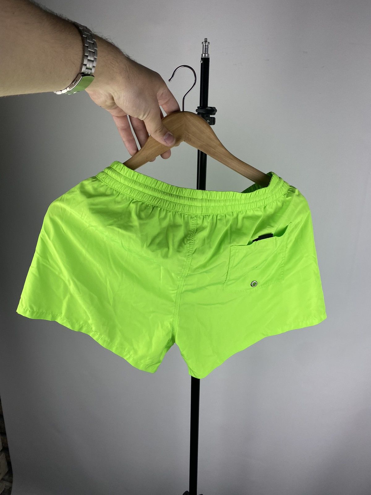 Diesel × Vintage 🔥Diesel Punk Green Mens Shorts Opium Gothic Biker small Size US 30 / EU 46 - 4 Thumbnail