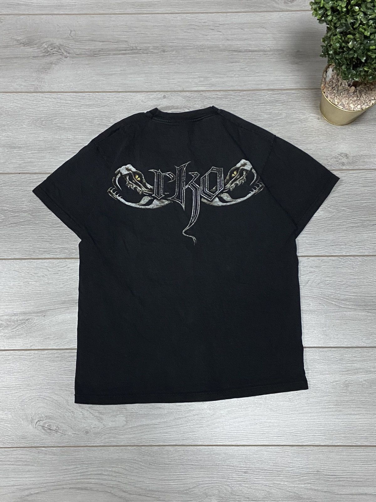 WWE Vintage WWE 🐍 Y2K BONES RKO Randy Orton snake Size US M / EU 48-50 / 2 - 2 Thumbnail