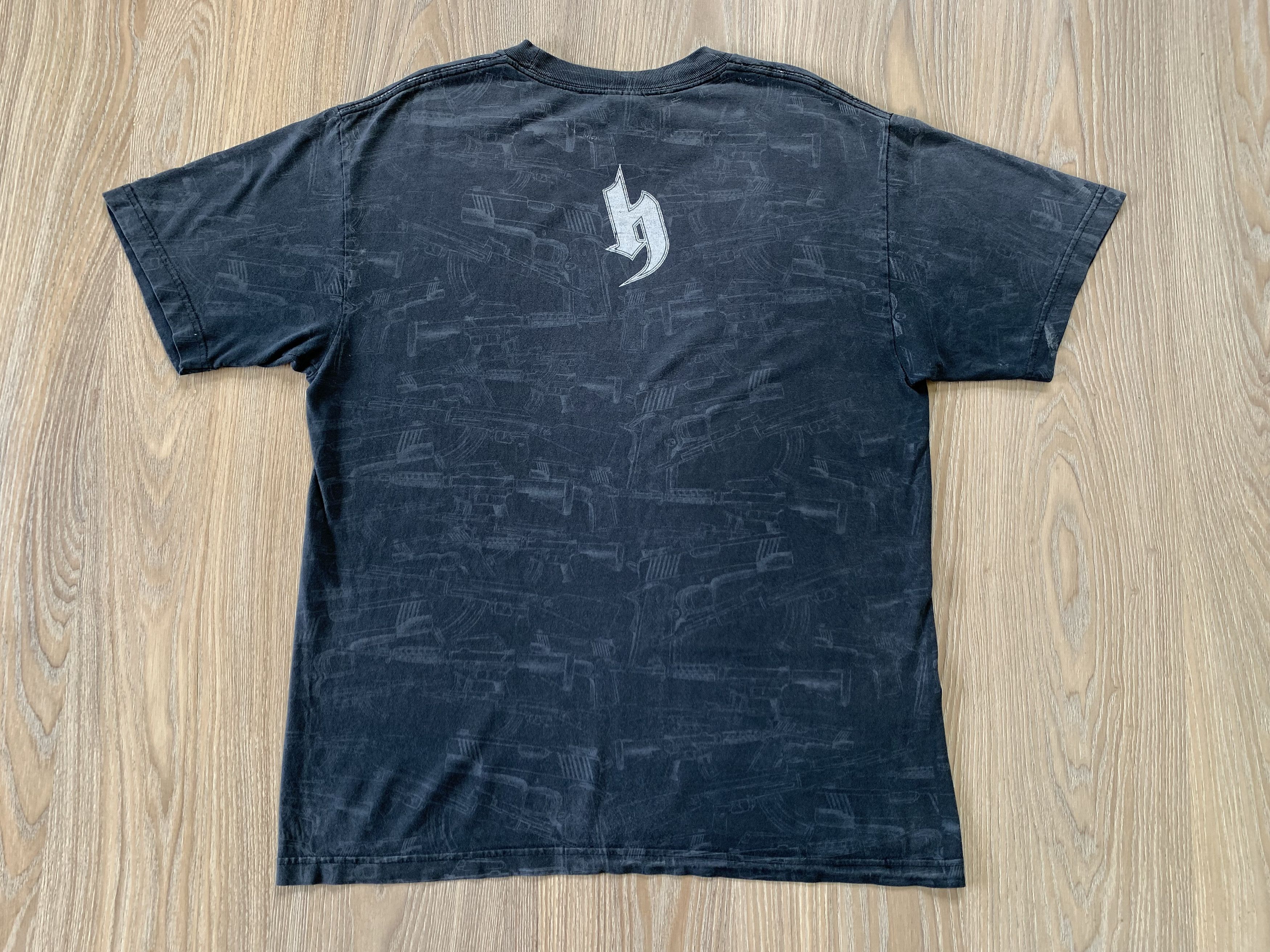 Seditionaries × Vintage Vintage Mens Hostility All Over Print T Shirt Size US L / EU 52-54 / 3 - 3 Thumbnail