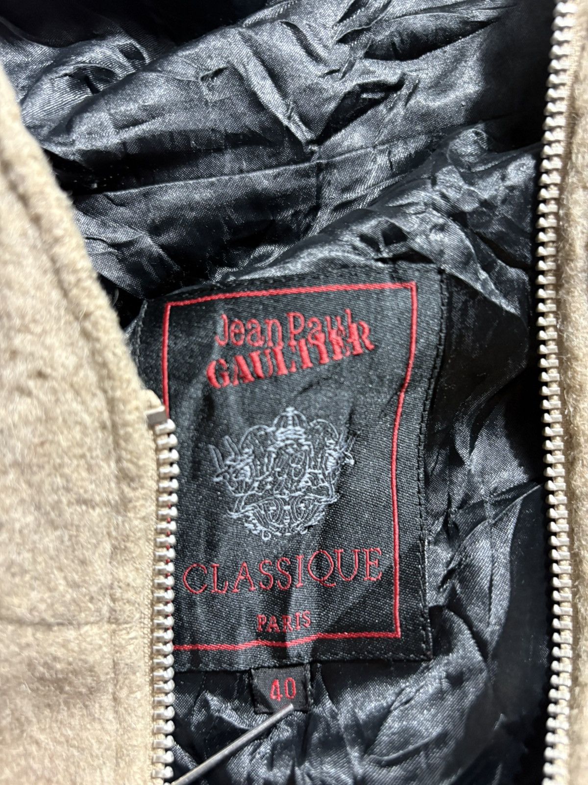 Jean Paul Gaultier JEAN PAUL GAULTIER CLASSICQUE WOOL JACKET Size US S / EU 44-46 / 1 - 5 Thumbnail