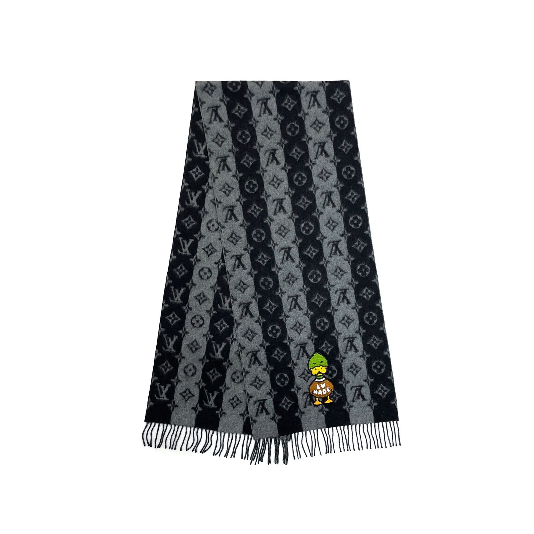 Louis Vuitton Monogram NIGO Collaboration Cashmere Scarf
