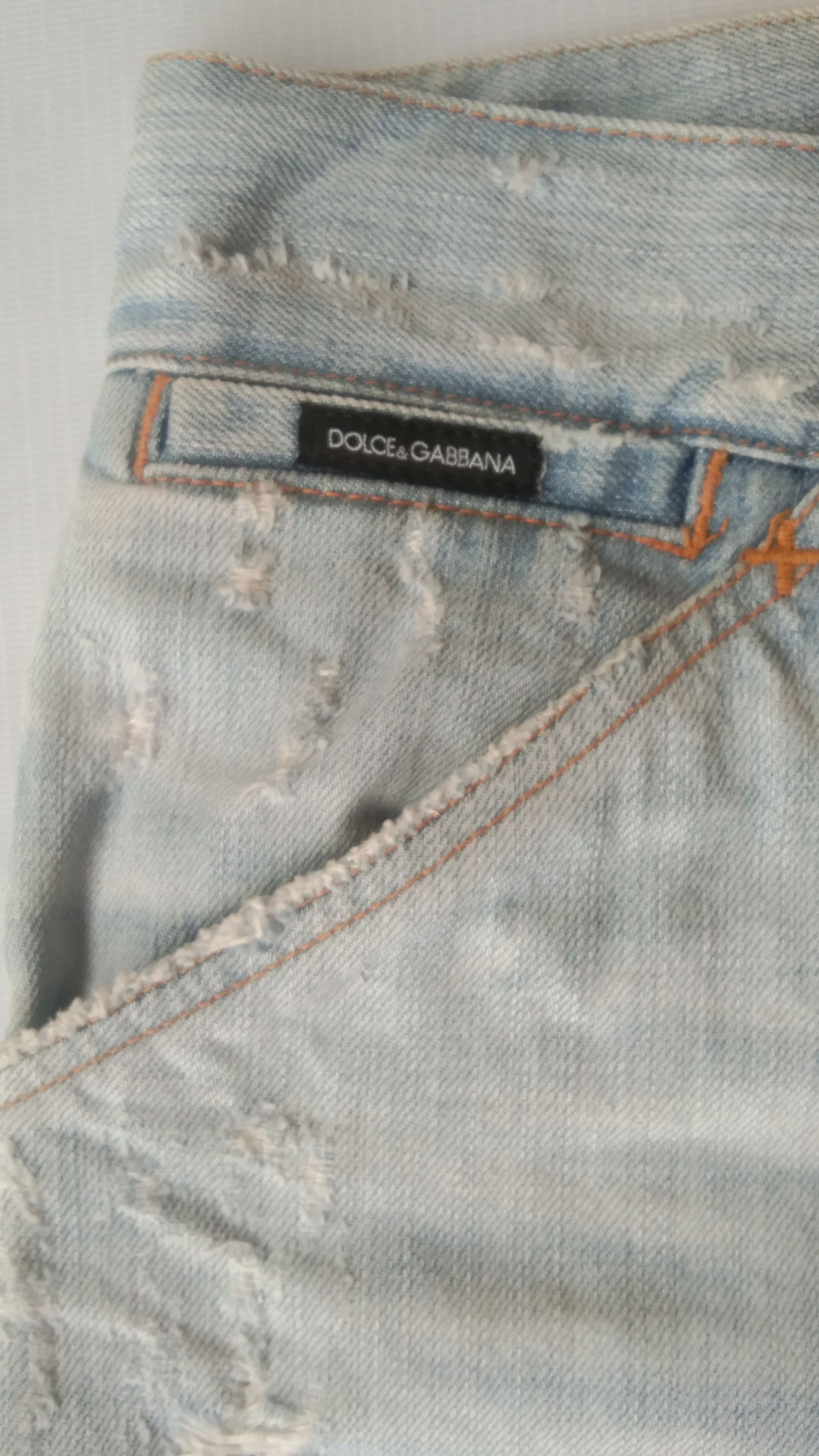 Disney × Dolce & Gabbana Disney x D&G distres wash jeans straight Size US 32 / EU 48 - 5 Thumbnail