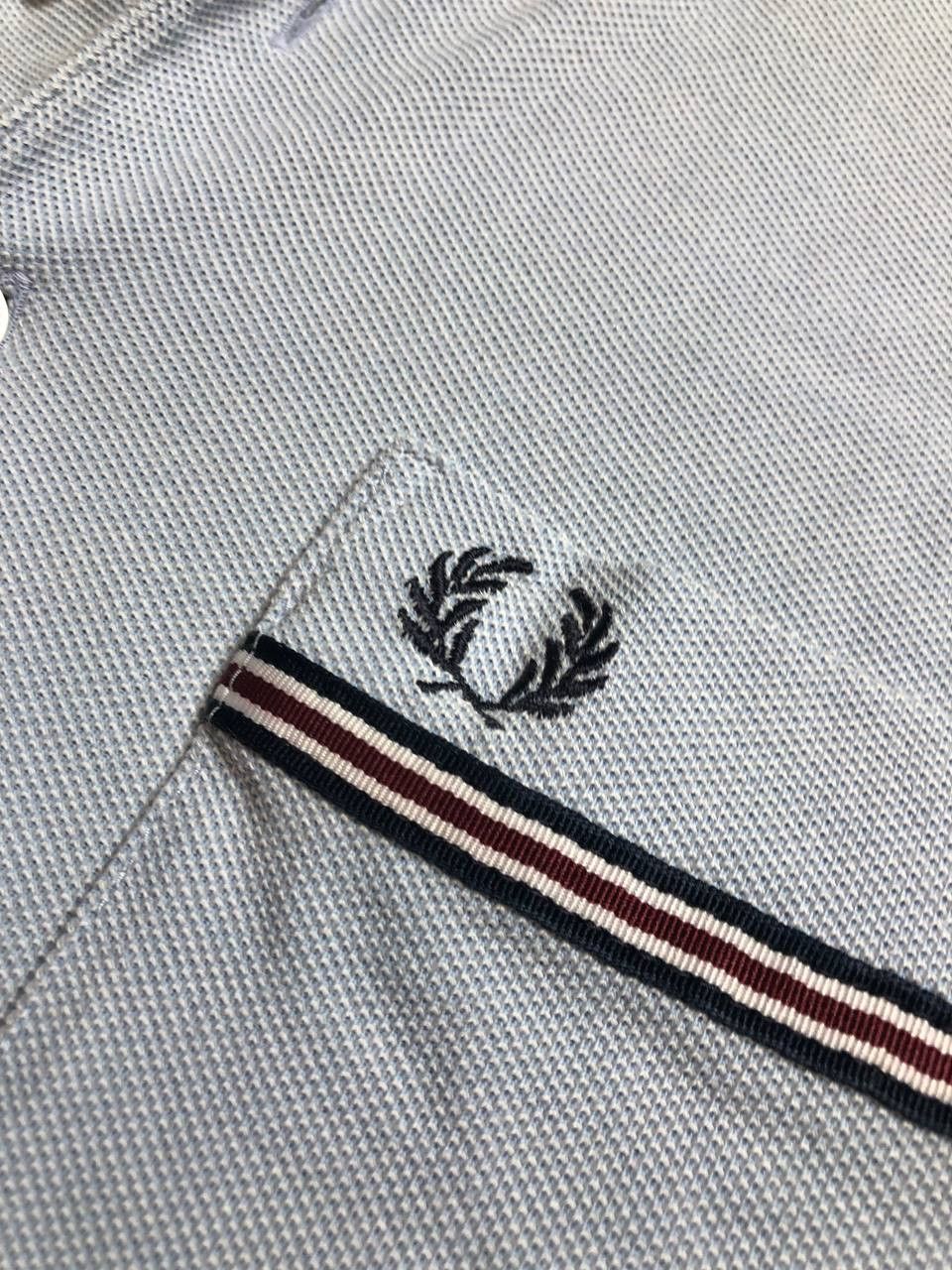Fred Perry Fred Perry Slim Fit Short Sleeve Pocket Men's Polo Shirt Size US XXL / EU 58 / 5 - 2 Thumbnail