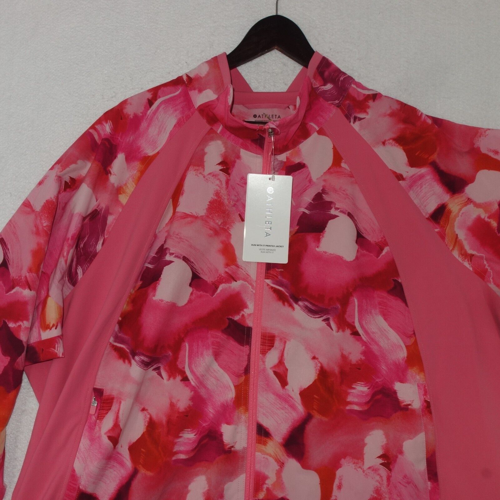 Athleta NEW Athleta Run With It Printed Jacket Women's Plus Size 3X Size 3XL / US 20-22 - 5 Thumbnail