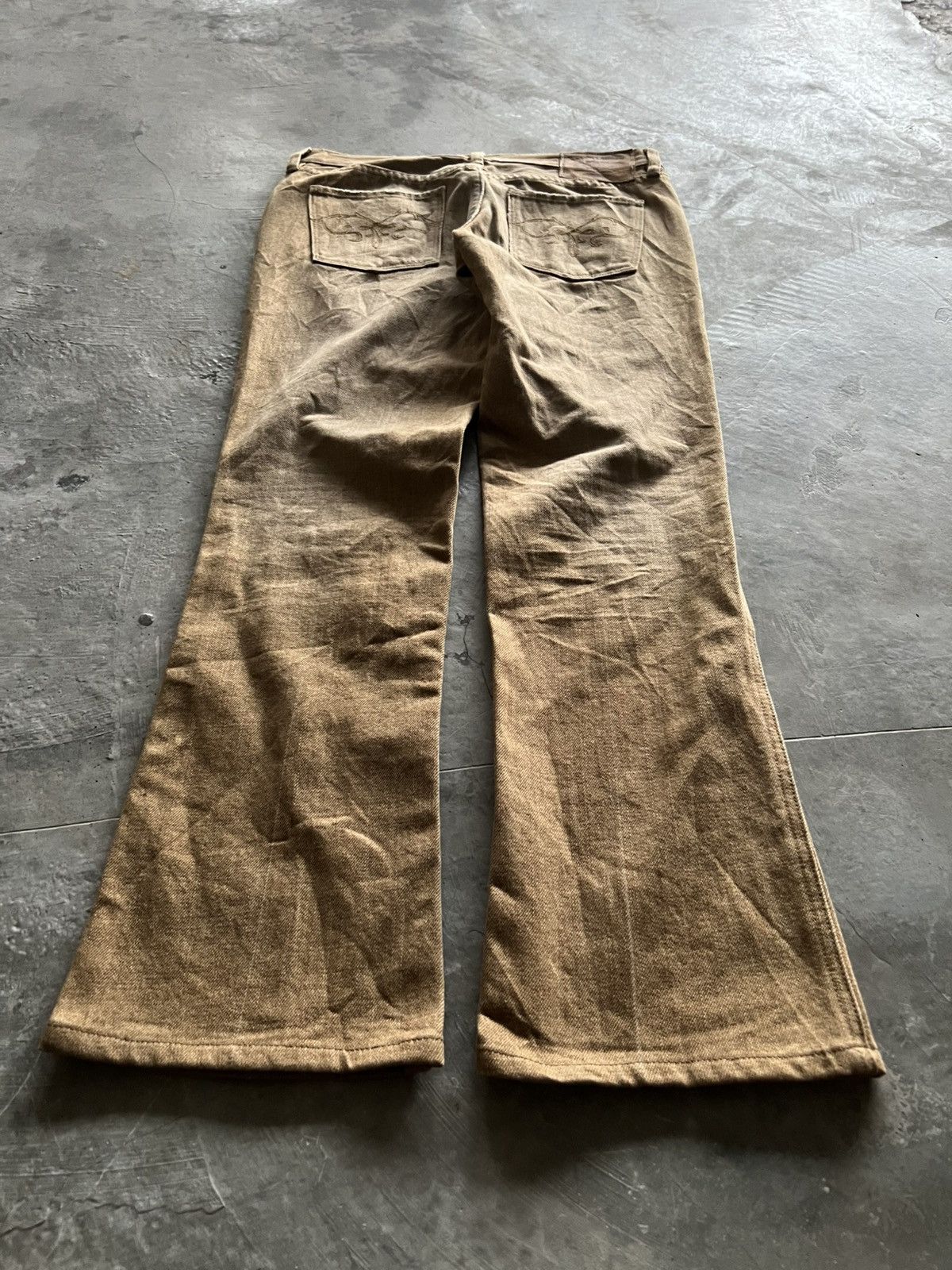 Polo Ralph Lauren flared ralph lauren dungaree boot cut classic Size 30" / US 8 / IT 44 - 20 Thumbnail