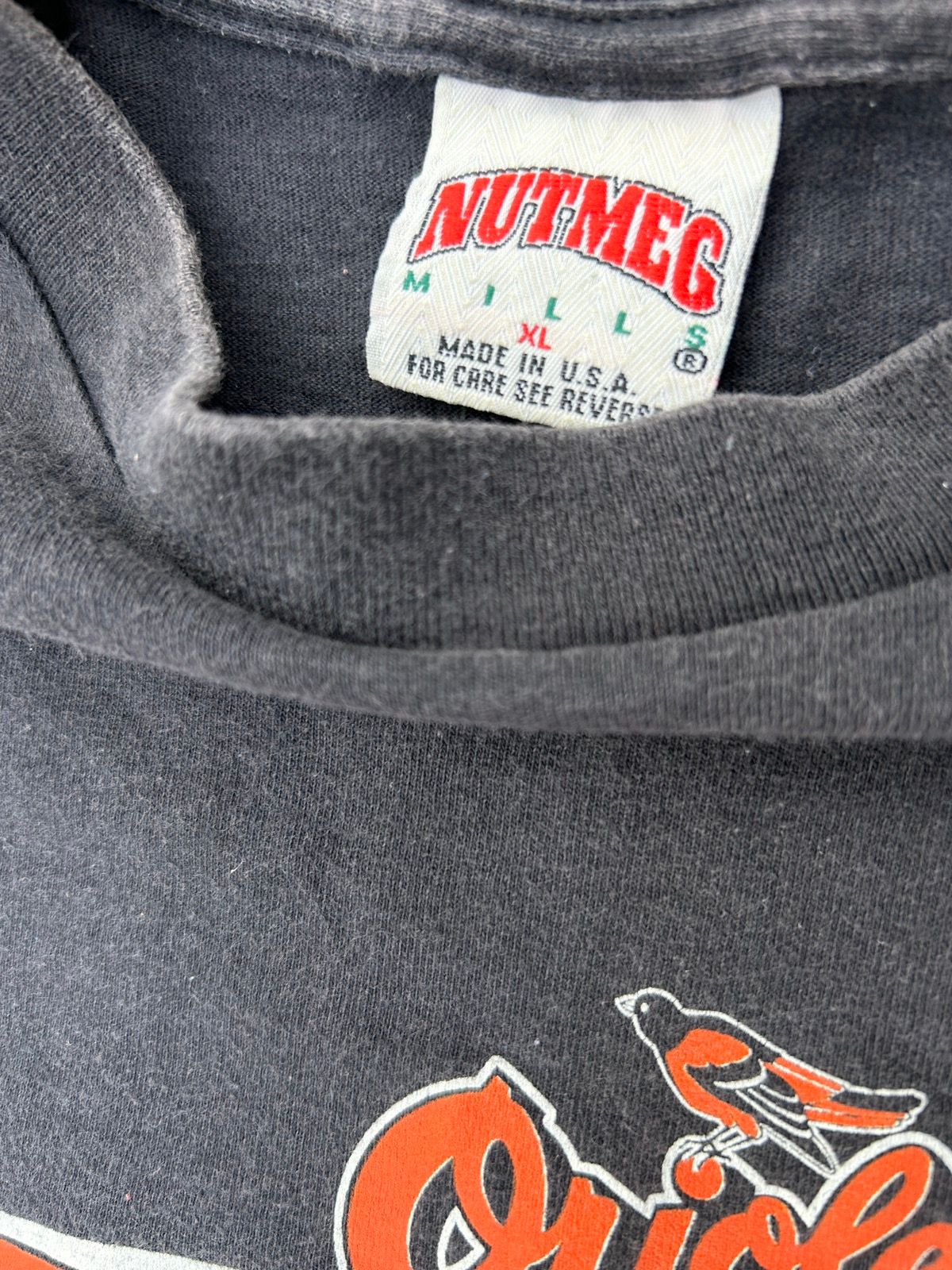 Nutmeg Mills Vintage Nutmeg Mills Baltimore Orioles shirt-size:XL Size US XL / EU 56 / 4 - 6 Thumbnail