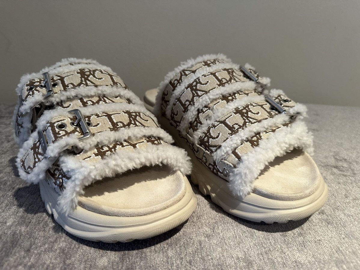 Dior Dior Shearling sandals x Travis Scott Grailed