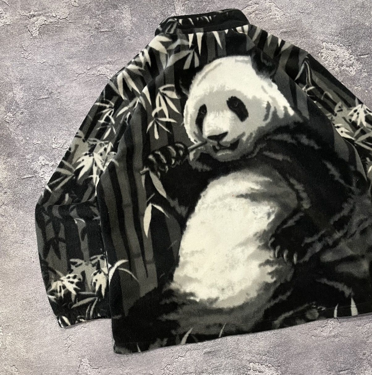 Japanese Brand × Vintage Vintage Panda Polar Animal Fleece Jacket Size US M / EU 48-50 / 2 - 5 Thumbnail