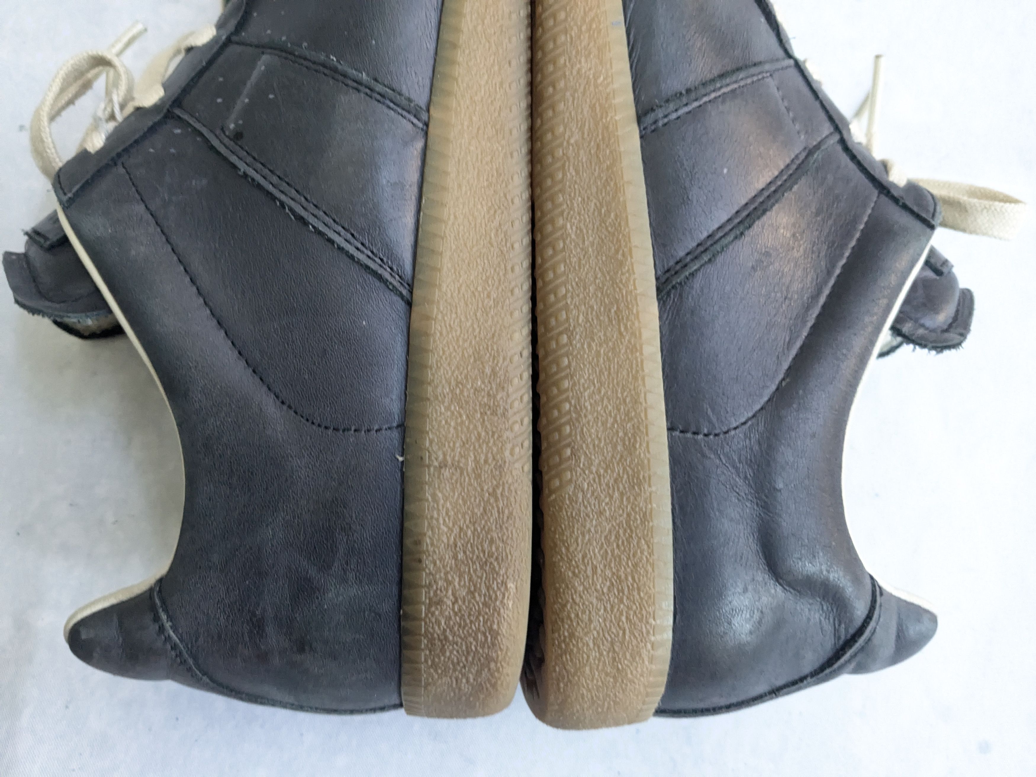 Maison Margiela Maison Margiela GAT Replica Paint Splatter 11 44 Black Gum Size US 11 / EU 44 - 11 Thumbnail