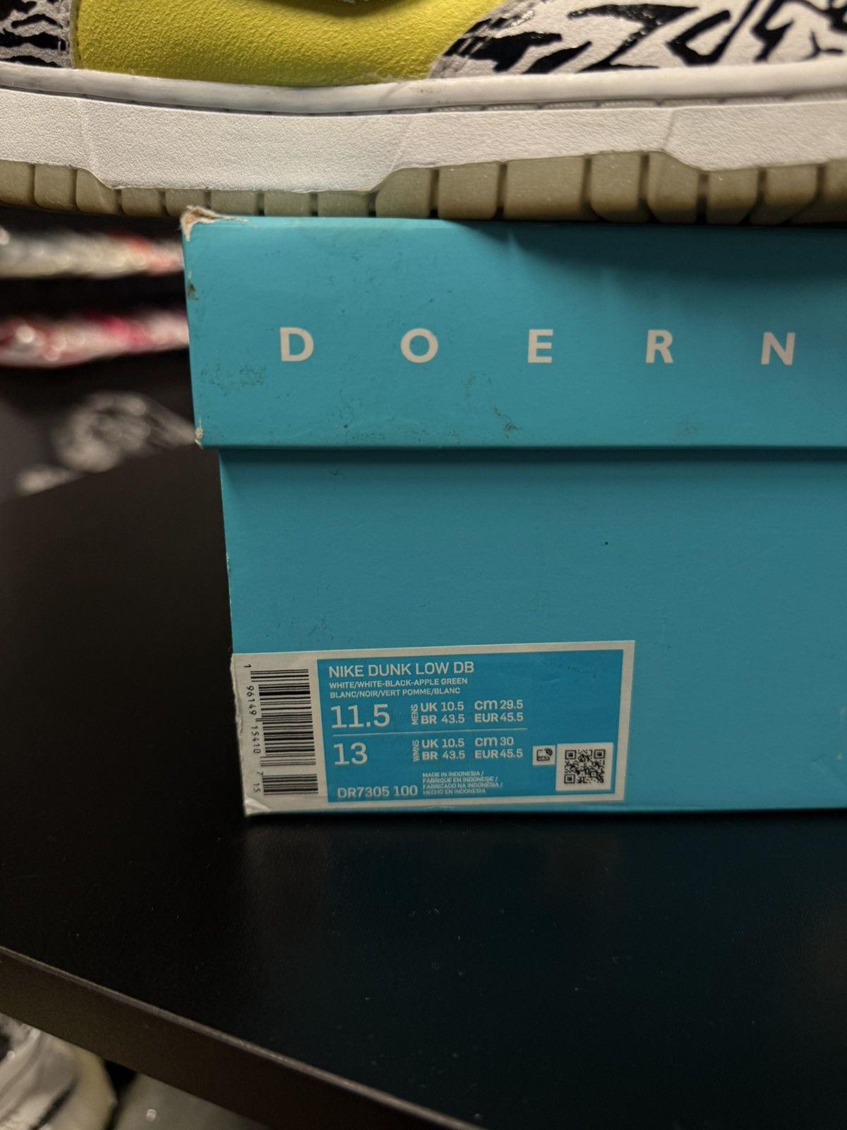 Nike Nike Dunk Low Doernbecher Size 11.5 W/ Box Size US 11.5 / EU 44-45 - 14 Thumbnail