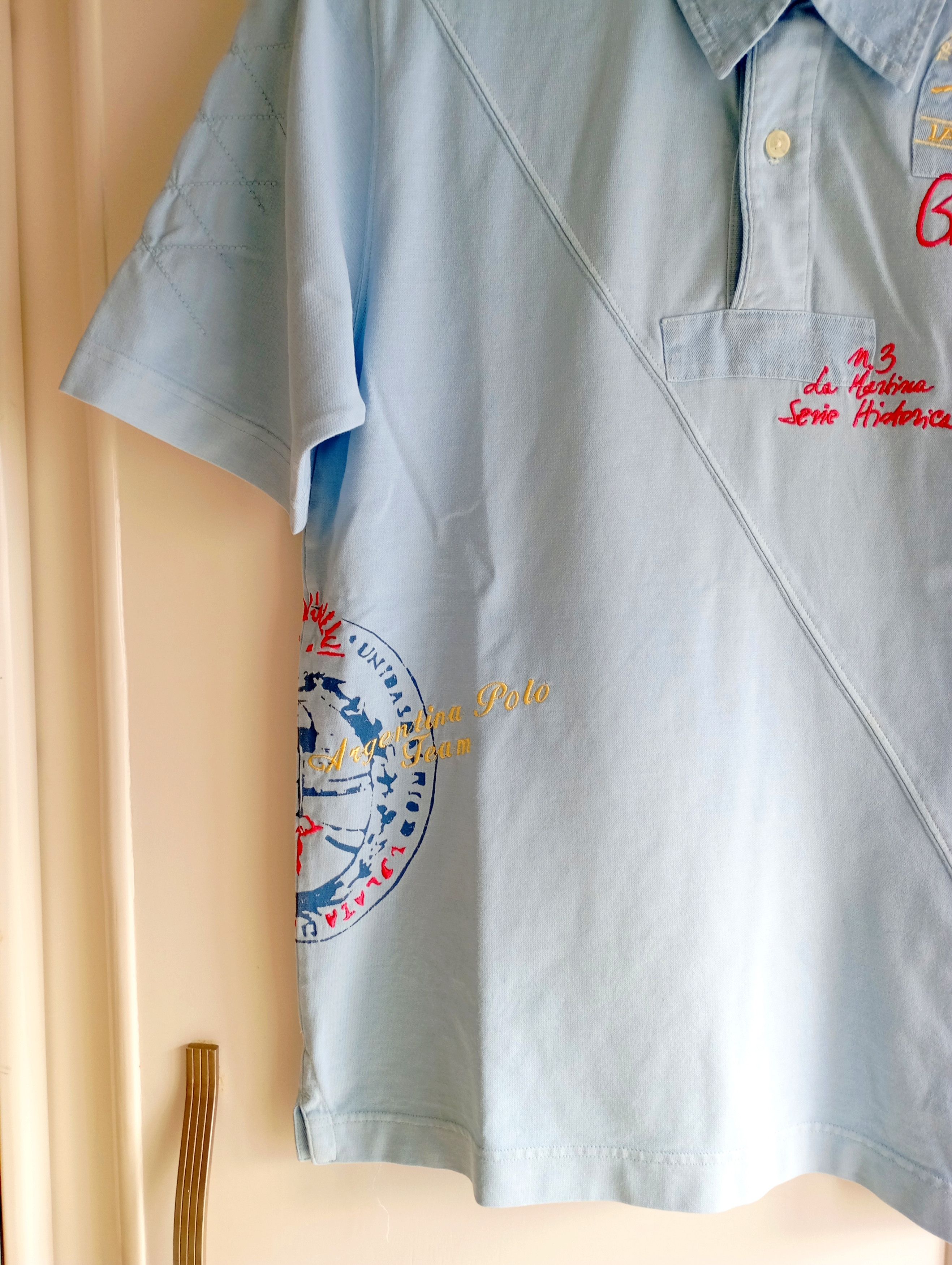 La Martina × Vintage La Martina Polo Rugby Tshirt Size M Size US M / EU 48-50 / 2 - 9 Thumbnail