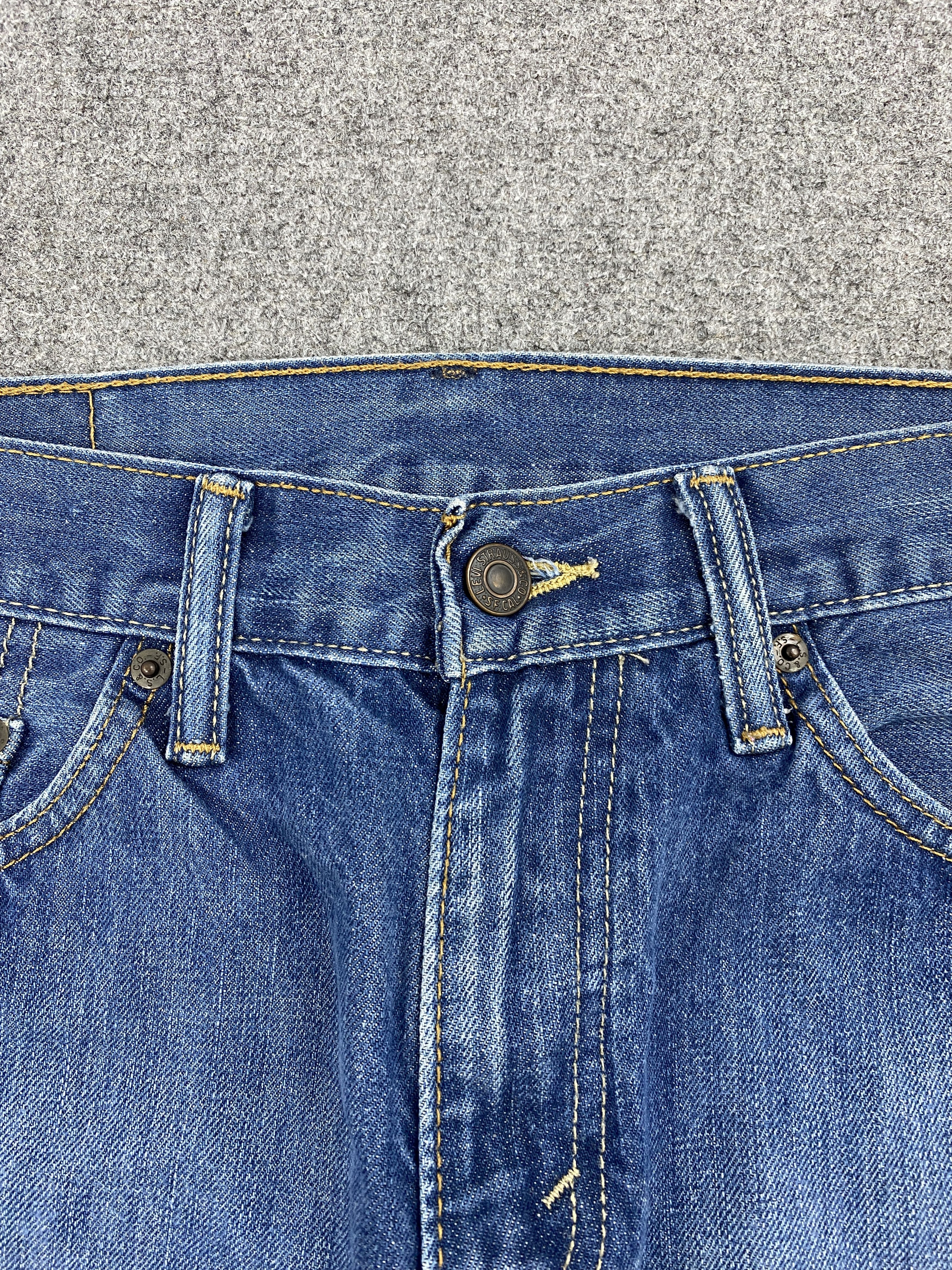Levi's × Vintage Vintage Levis 511 Faded Blue Jeans Size US 30 / EU 46 - 10 Thumbnail
