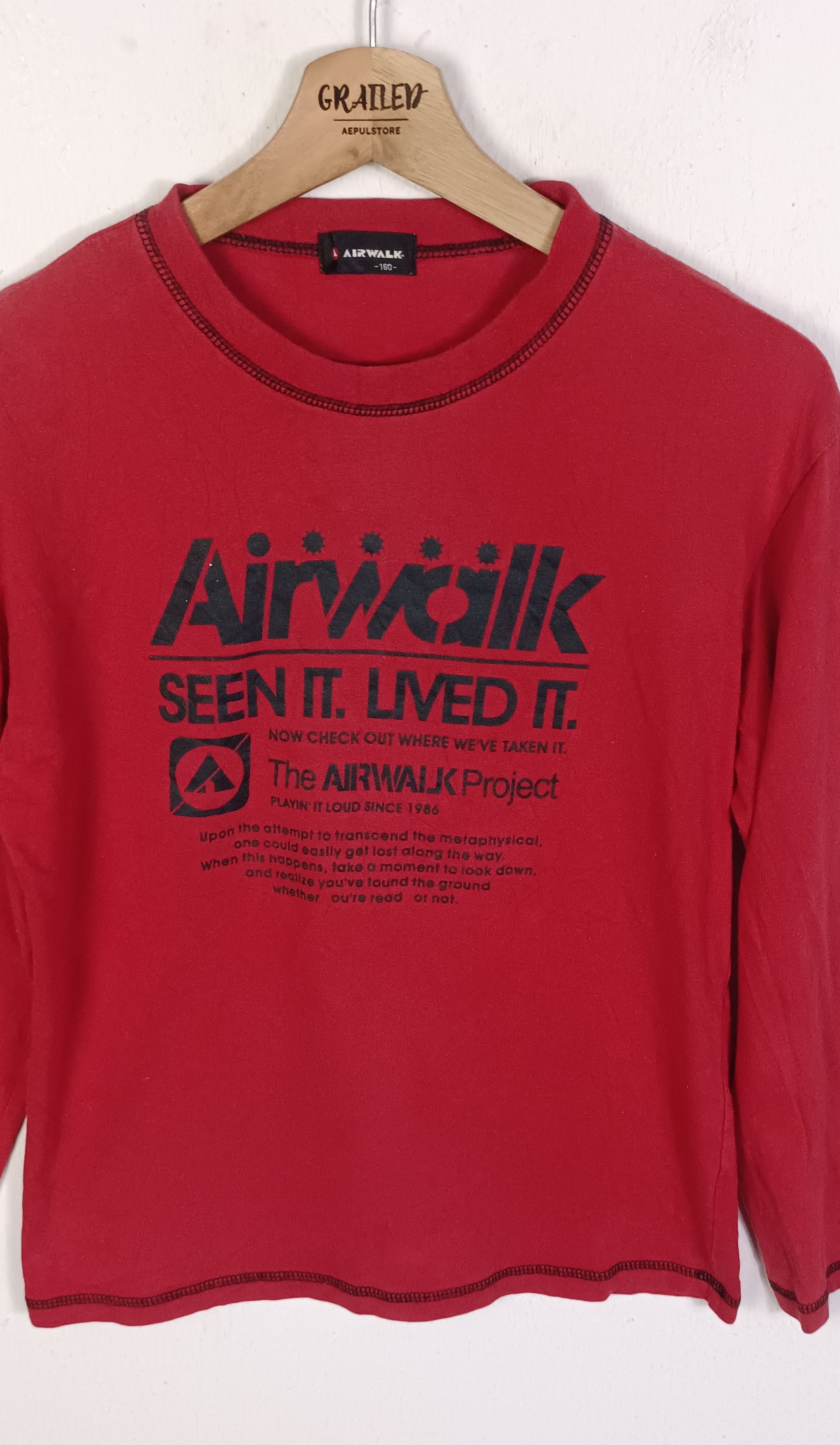 Airwalk × Japanese Brand The Airwalk Project Long Sleeve Shirt Size US M / EU 48-50 / 2 - 3 Thumbnail